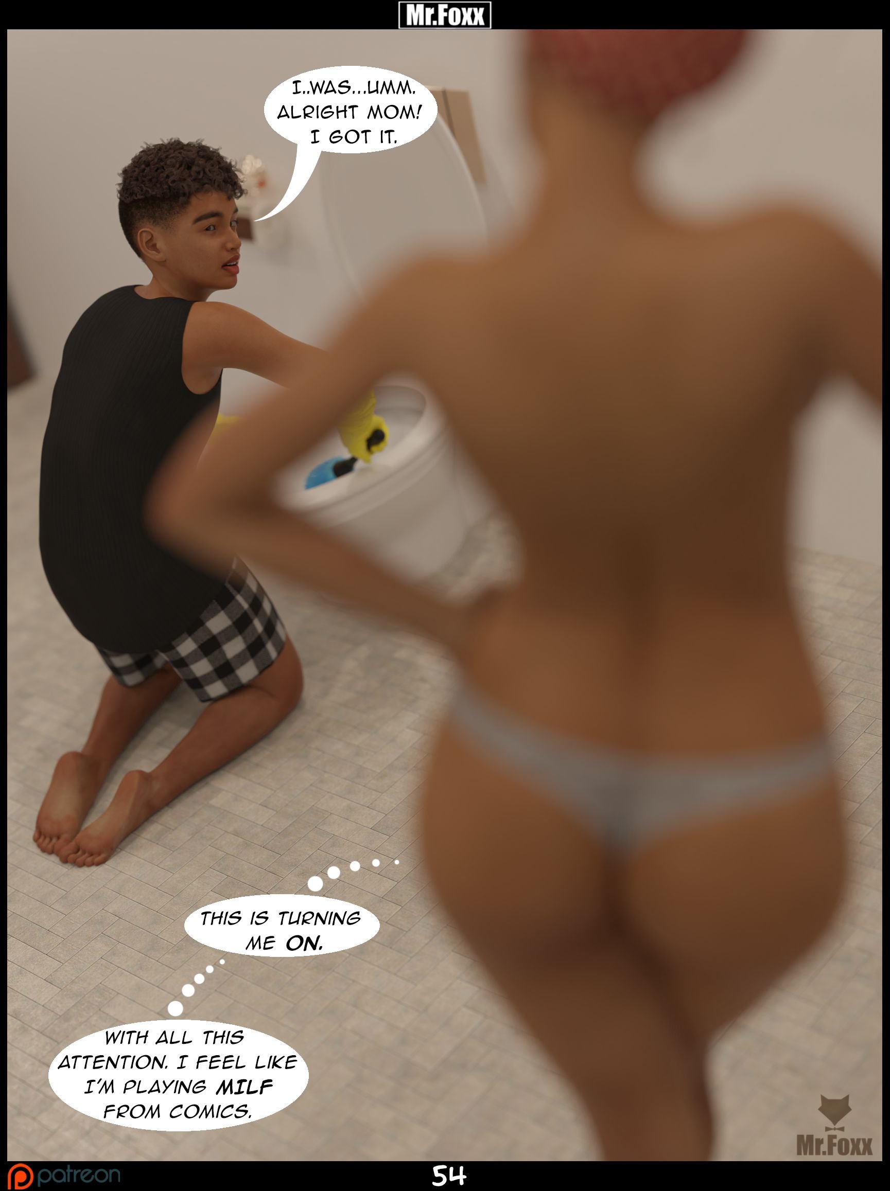 Chore Day [Mr.FOXX] 1 . Chore Day - Chapter 1 [Mr.FOXX] – page 55
