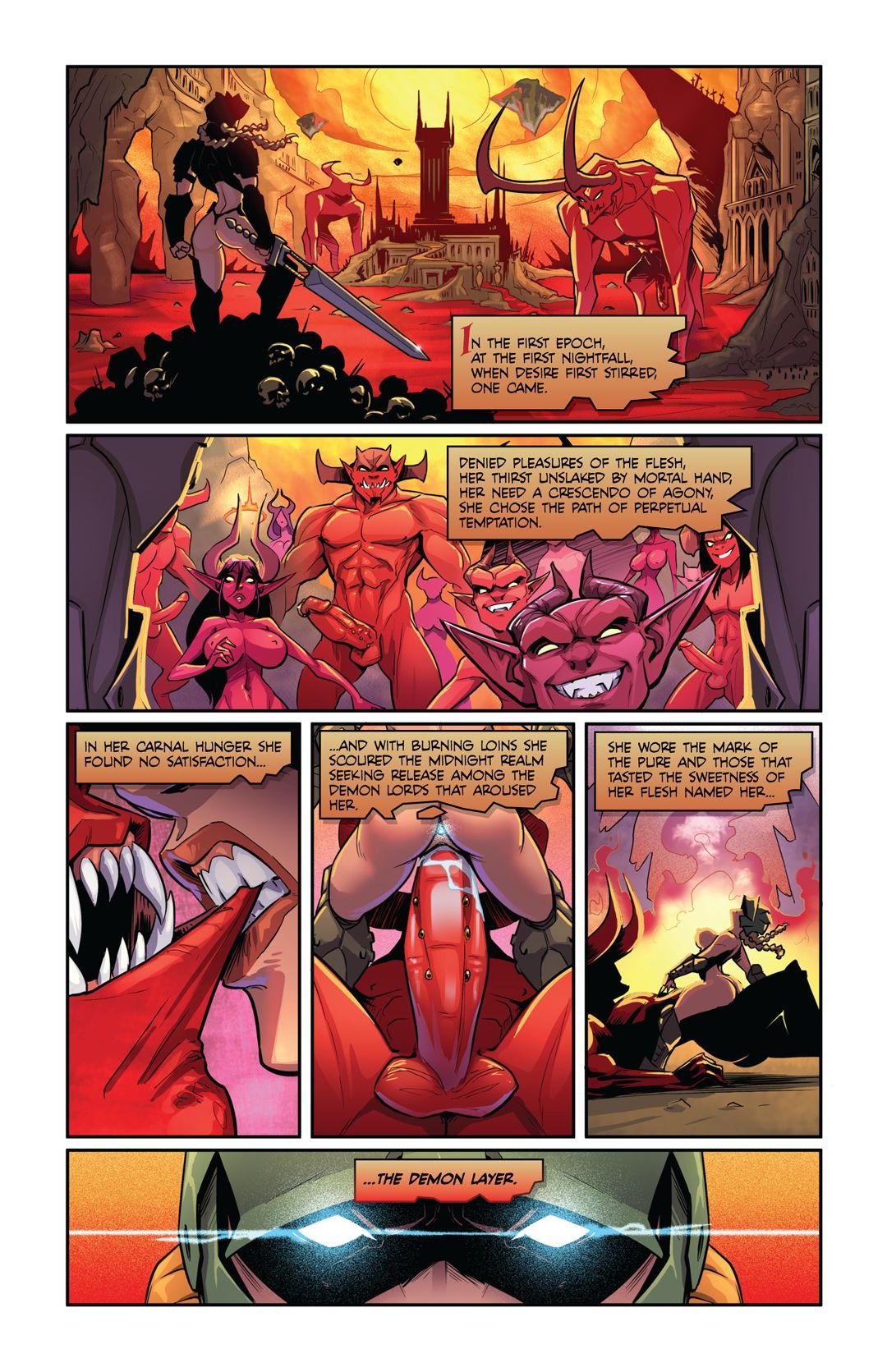 Demon Layer (Doom) [Garth Graham | Temporal Wolf] 1 . Demon Layer  - Chapter 1 (Doom) [Garth Graham | Temporal Wolf] – page 4