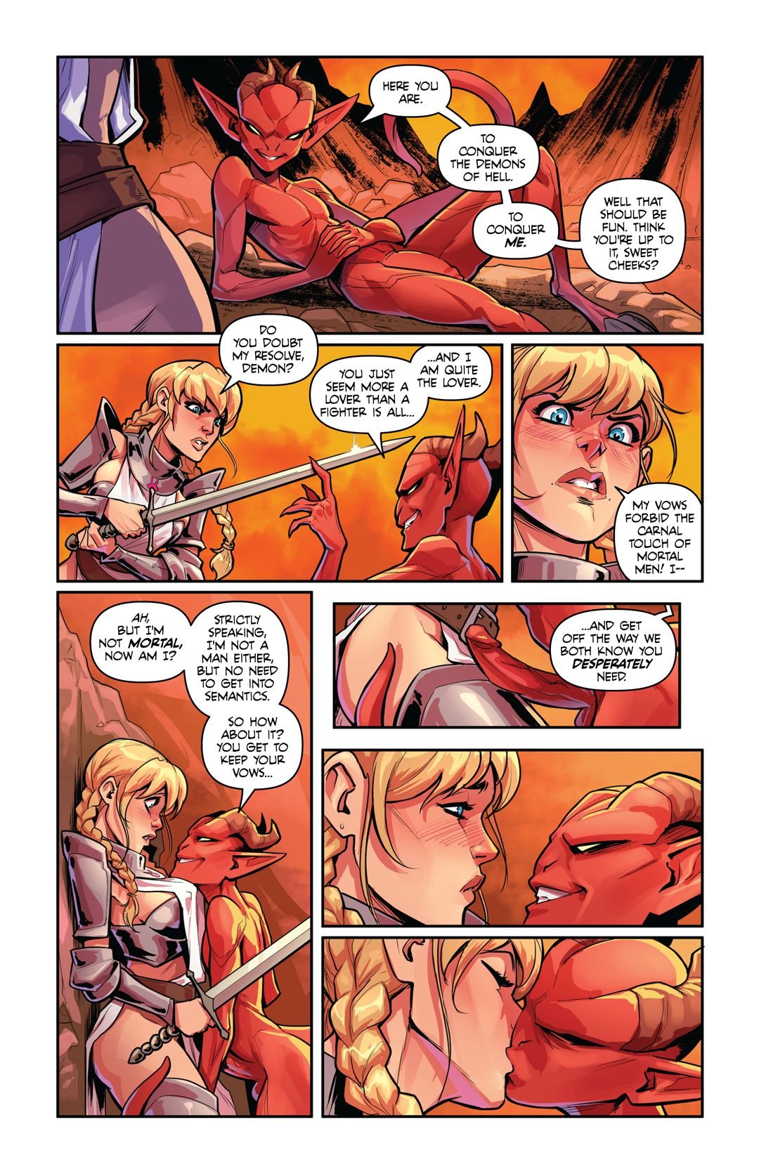 Demon Layer (Doom) [Garth Graham | Temporal Wolf] 1 . Demon Layer  - Chapter 1 (Doom) [Garth Graham | Temporal Wolf] – page 9