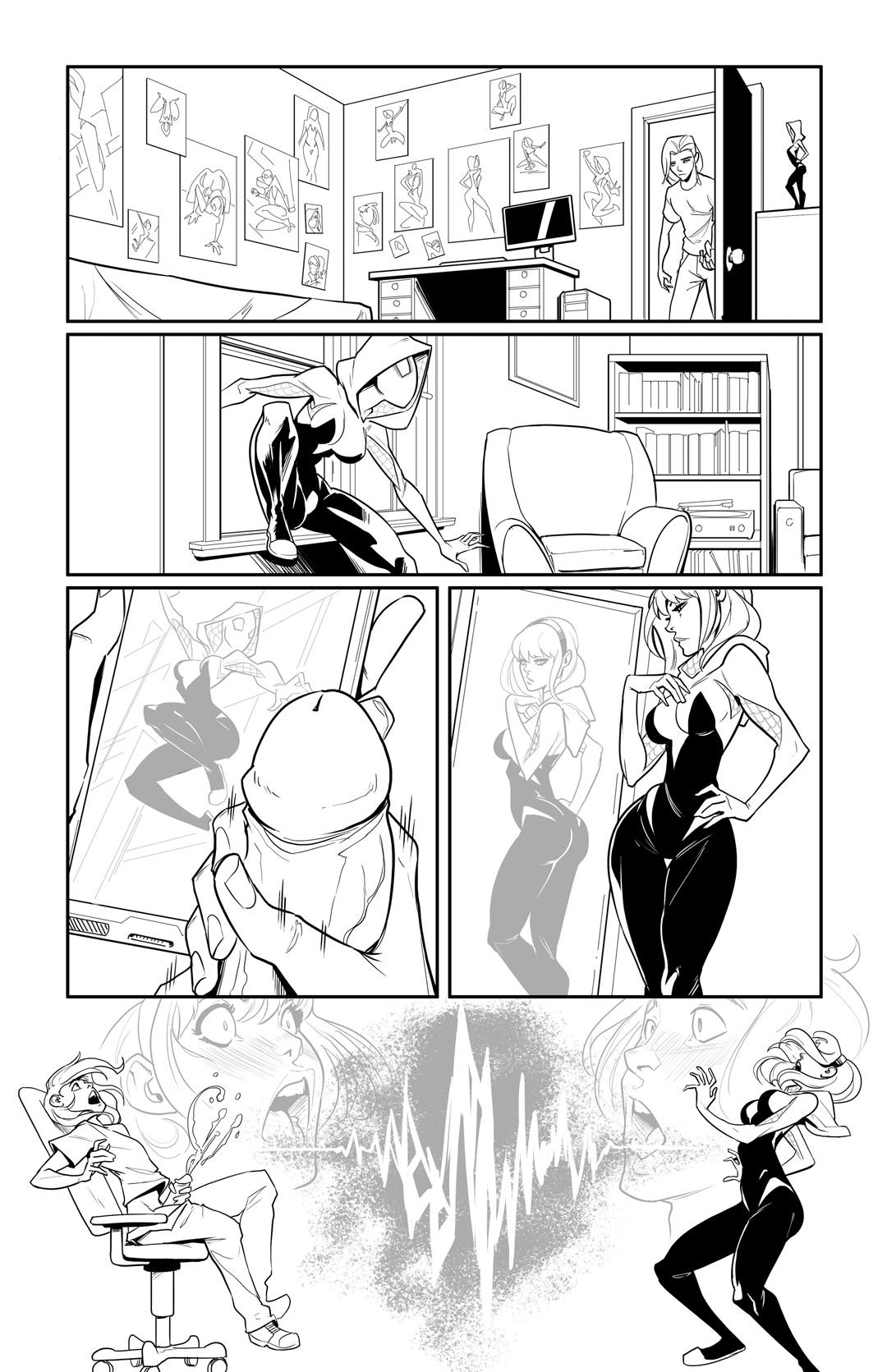 Spider Swap (Spider-Man) [Garth Graham | Temporal Wolf] 1 . Spider Swap - Chapter 1 (Spider-Man) [Garth Graham | Temporal Wolf] – page 1