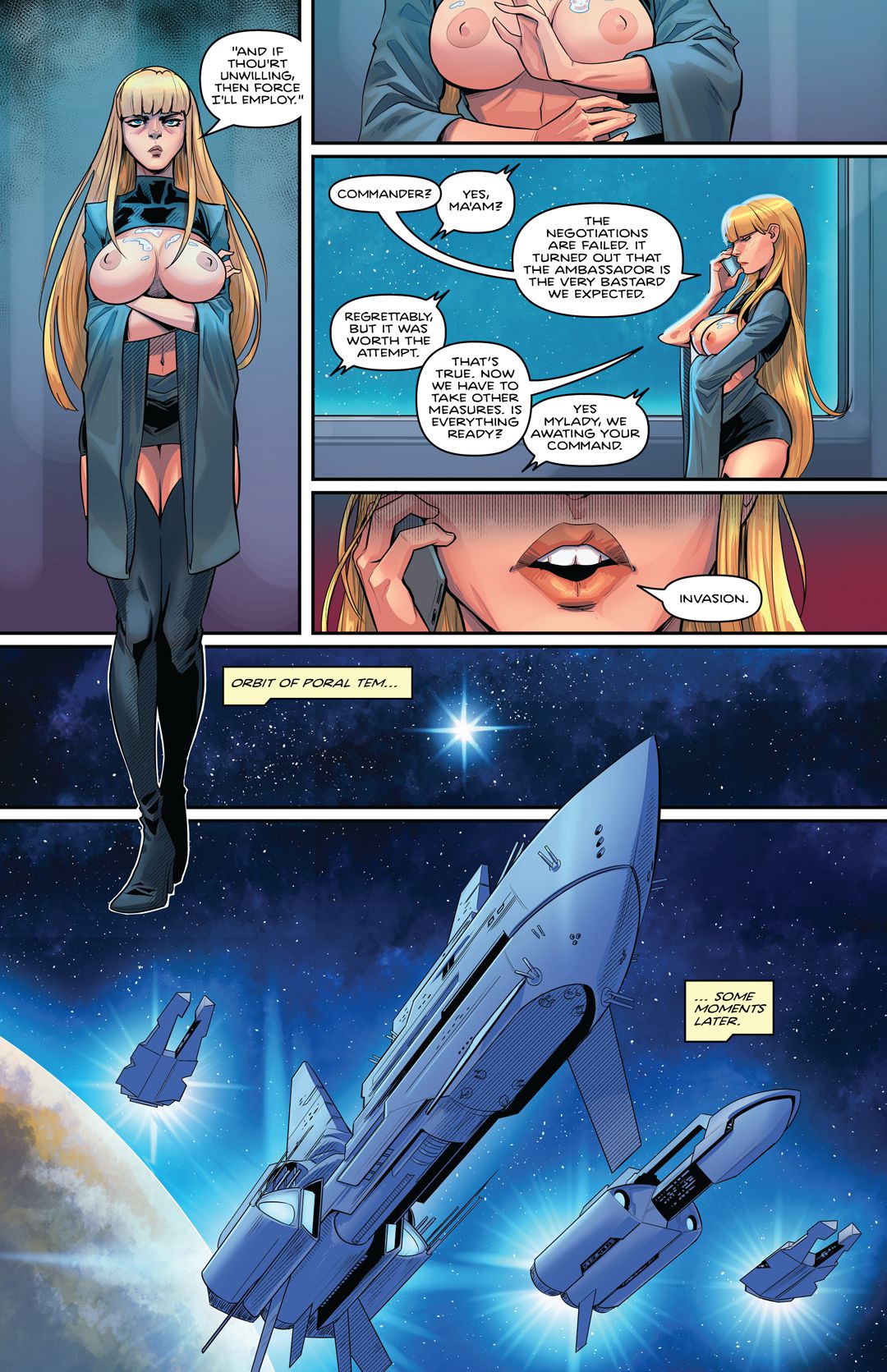 Sia’s Ways Of Diplomacy [Garth Graham | Temporal Wolf] 1 . Sia's Ways Of Diplomacy - Chapter 1 [Garth Graham | Temporal Wolf] – page 6