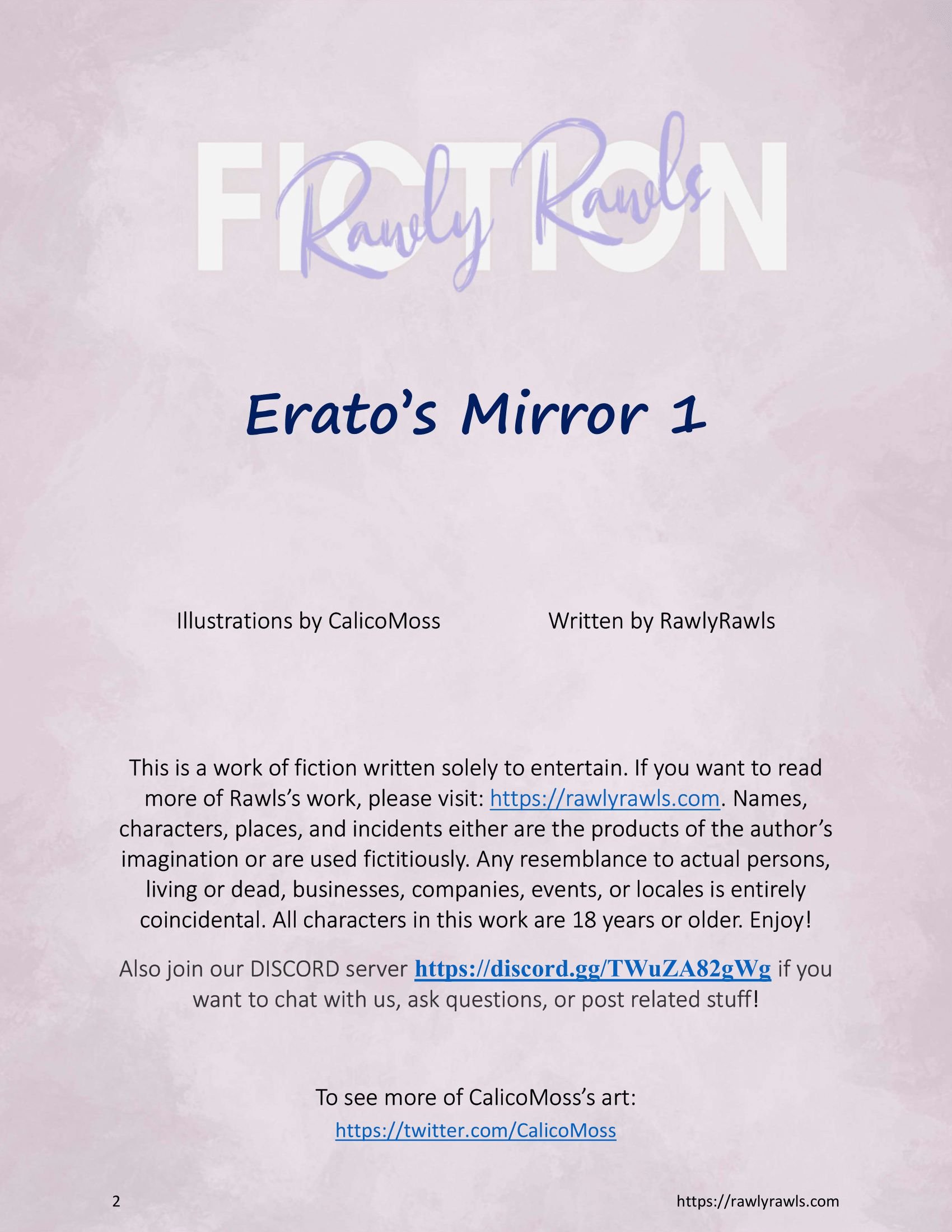 Erato’s Mirror [CalicoMoss , RawlyRawls] 1 . Erato's Mirror - Chapter 1 [CalicoMoss , RawlyRawls] – page 2