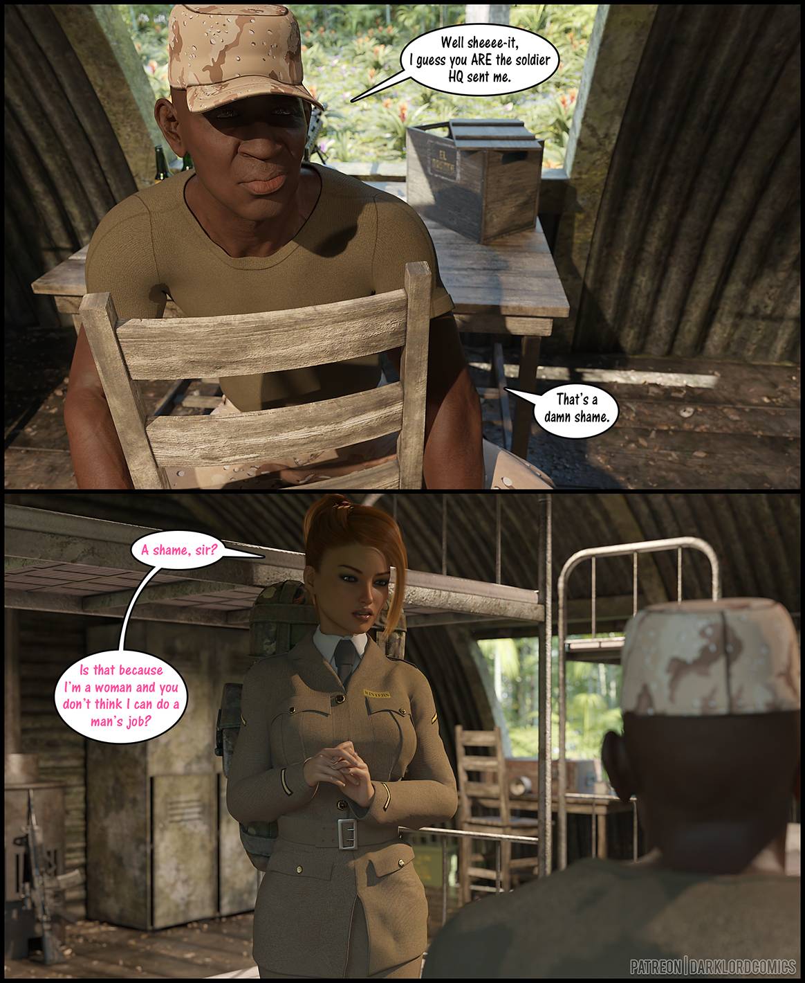 Together In The Army Now [DarkLord] 1 . Together In The Army Now - Chapter 1 [DarkLord] – page 18