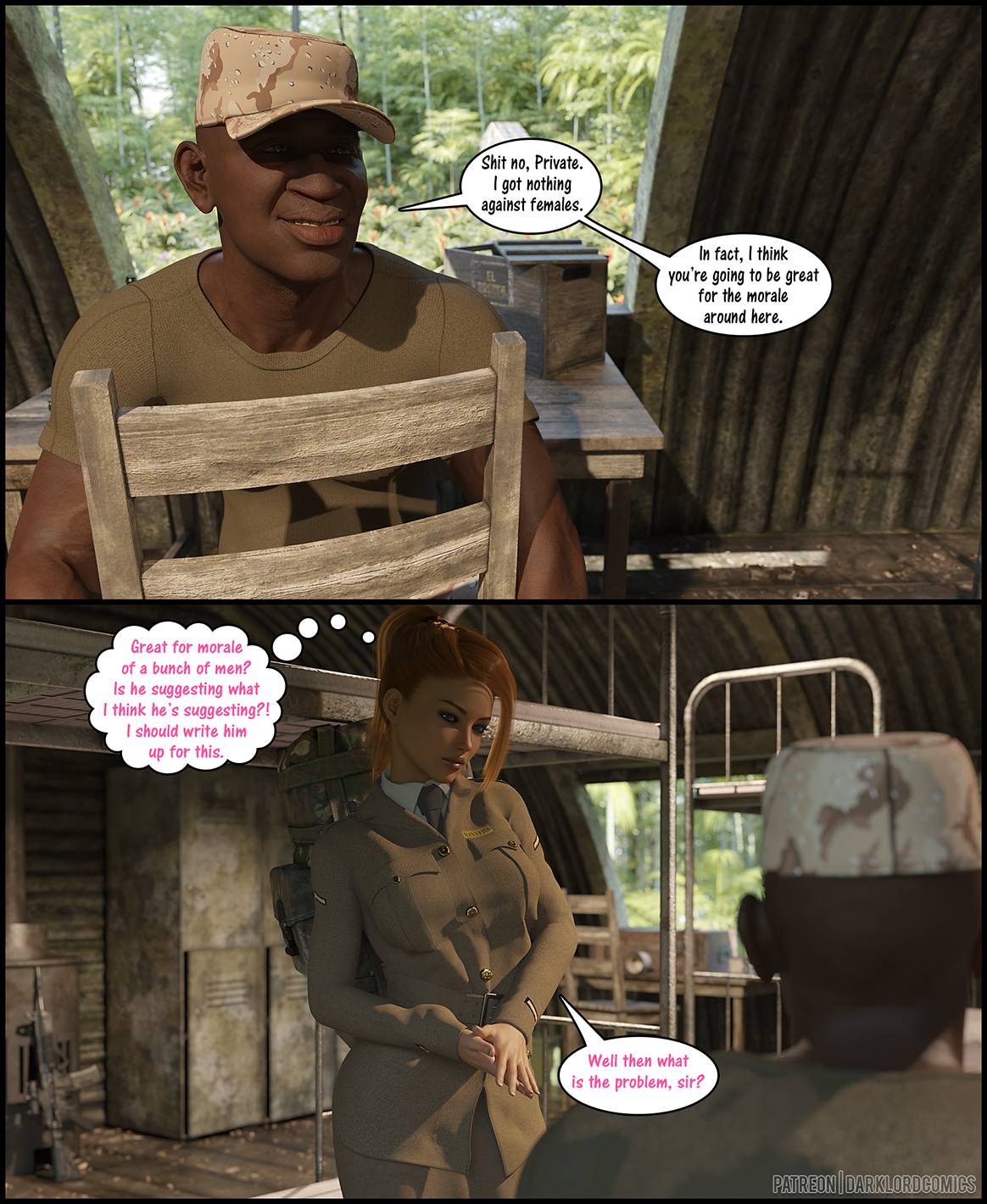 Together In The Army Now [DarkLord] 1 . Together In The Army Now - Chapter 1 [DarkLord] – page 19