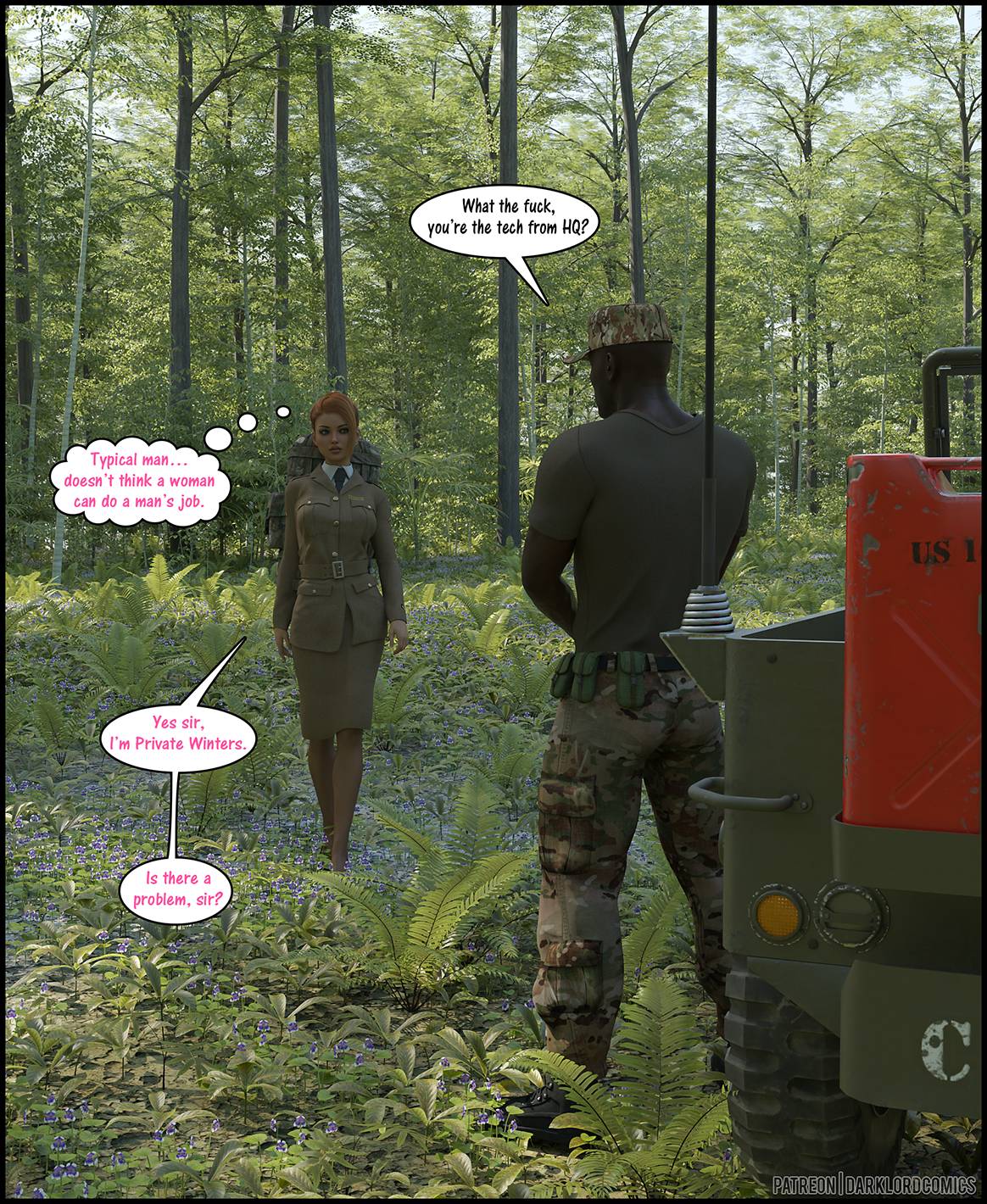 Together In The Army Now [DarkLord] 1 . Together In The Army Now - Chapter 1 [DarkLord] – page 8