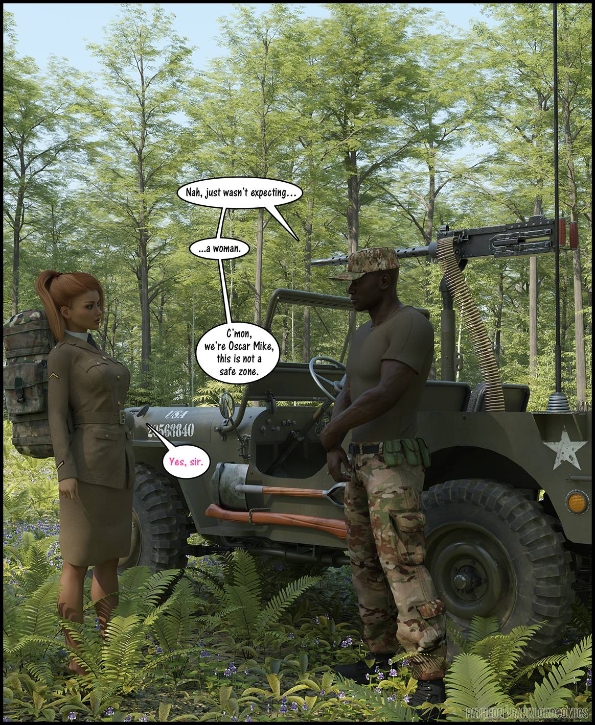 Together In The Army Now [DarkLord] 1 . Together In The Army Now - Chapter 1 [DarkLord] – page 9
