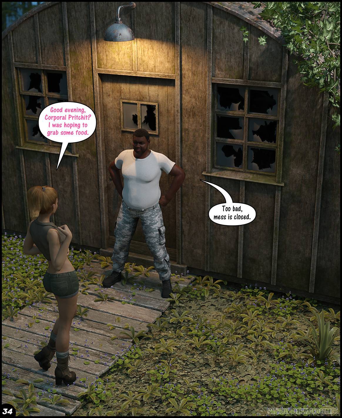 Together In The Army Now [DarkLord] 2 . Together In The Army Now - Chapter 2 [DarkLord] – page 35
