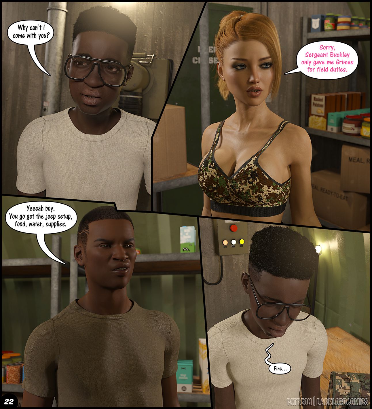 Together In The Army Now [DarkLord] 3 . Together In The Army Now - Chapter 3 [DarkLord] – page 23