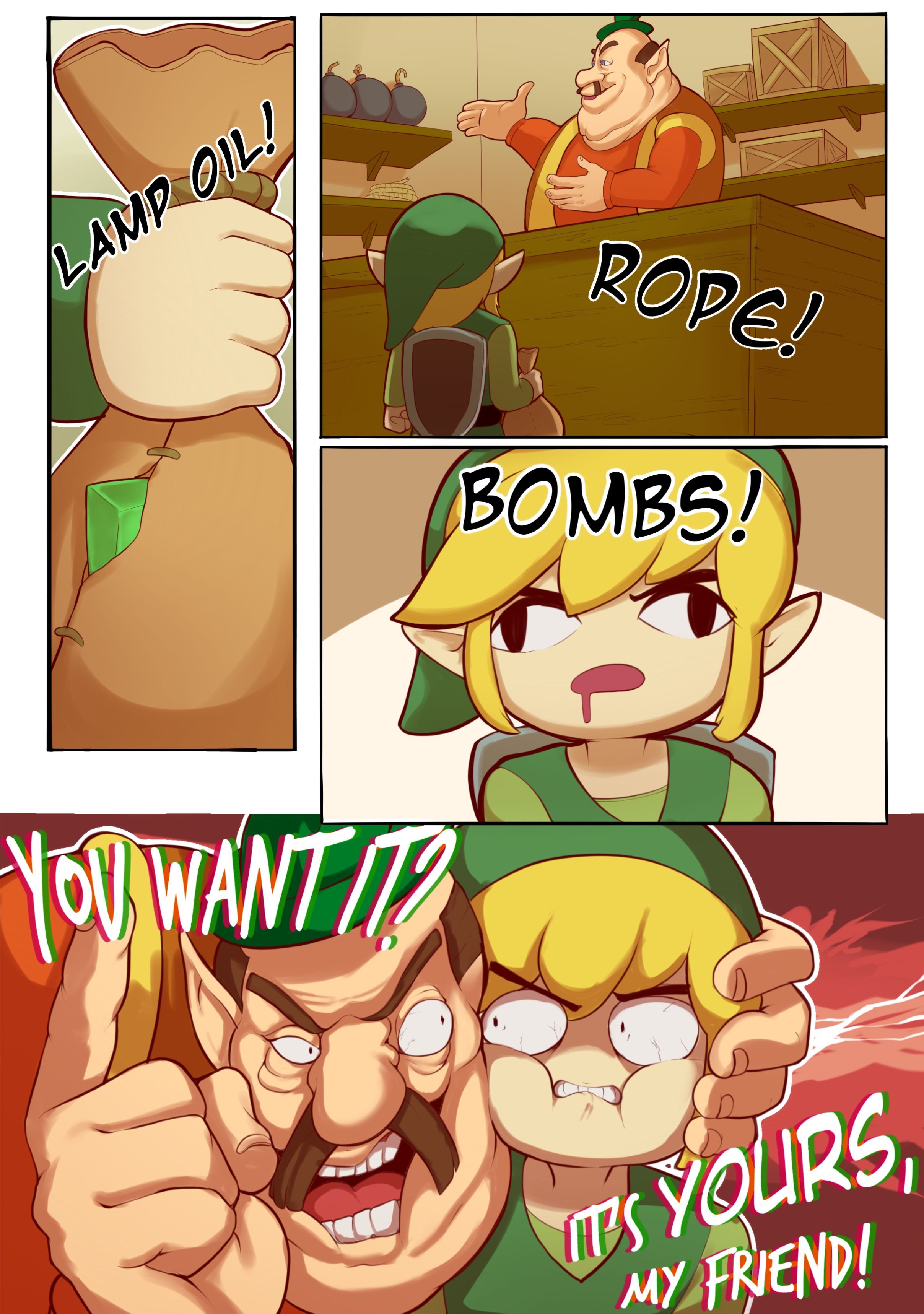 Special Offer (The Legend of Zelda) [NudieDoodles] 1 . Special Offer - Chapter 1 (The Legend of Zelda) [NudieDoodles] – page 3