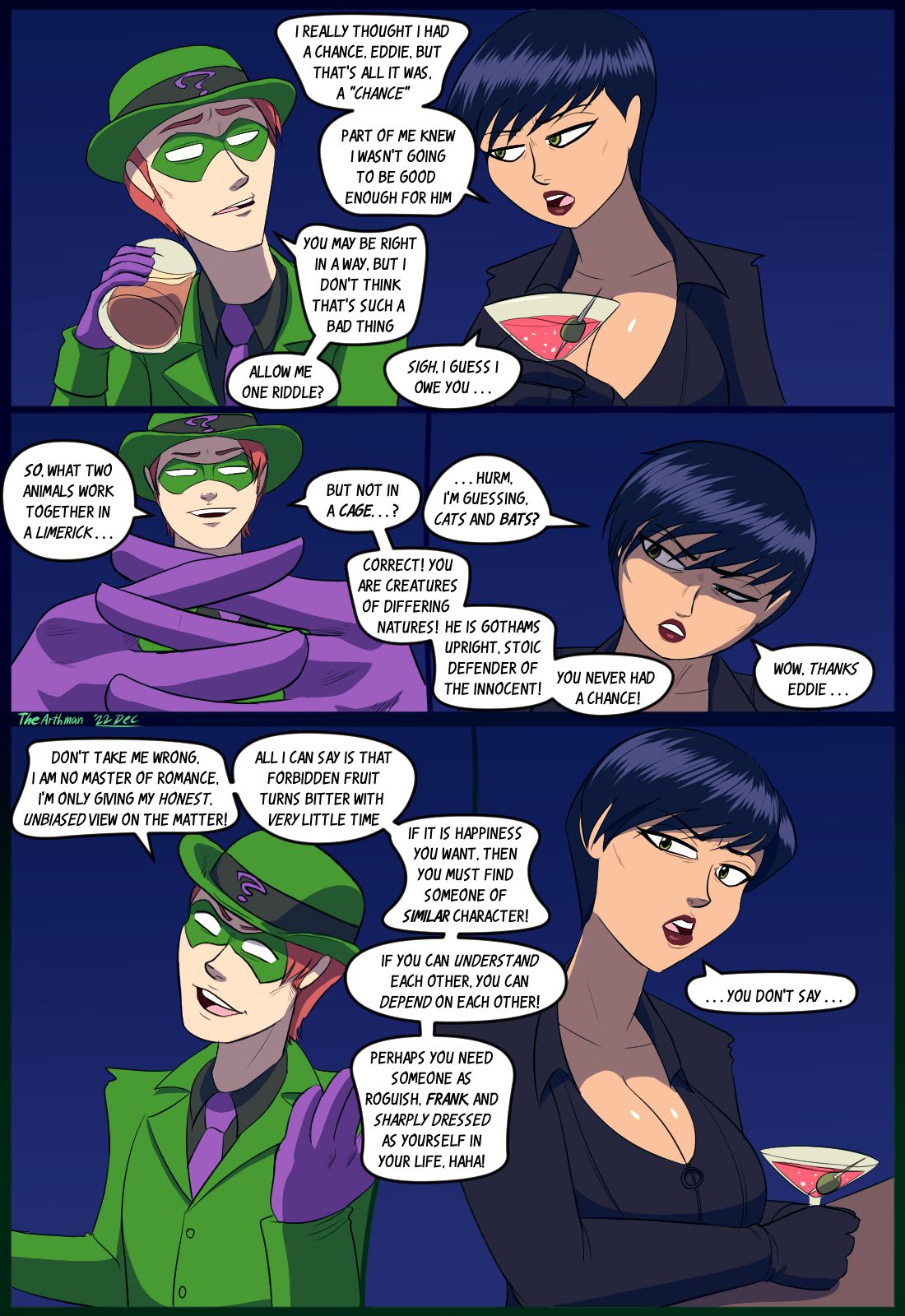 Kindred Spirits (Batman) [The Arthman] 1 . Kindred Spirits  - Chapter 1 (Batman) [The Arthman] – page 13