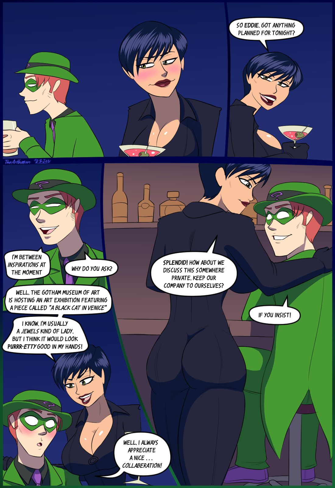 Kindred Spirits (Batman) [The Arthman] 1 . Kindred Spirits  - Chapter 1 (Batman) [The Arthman] – page 14