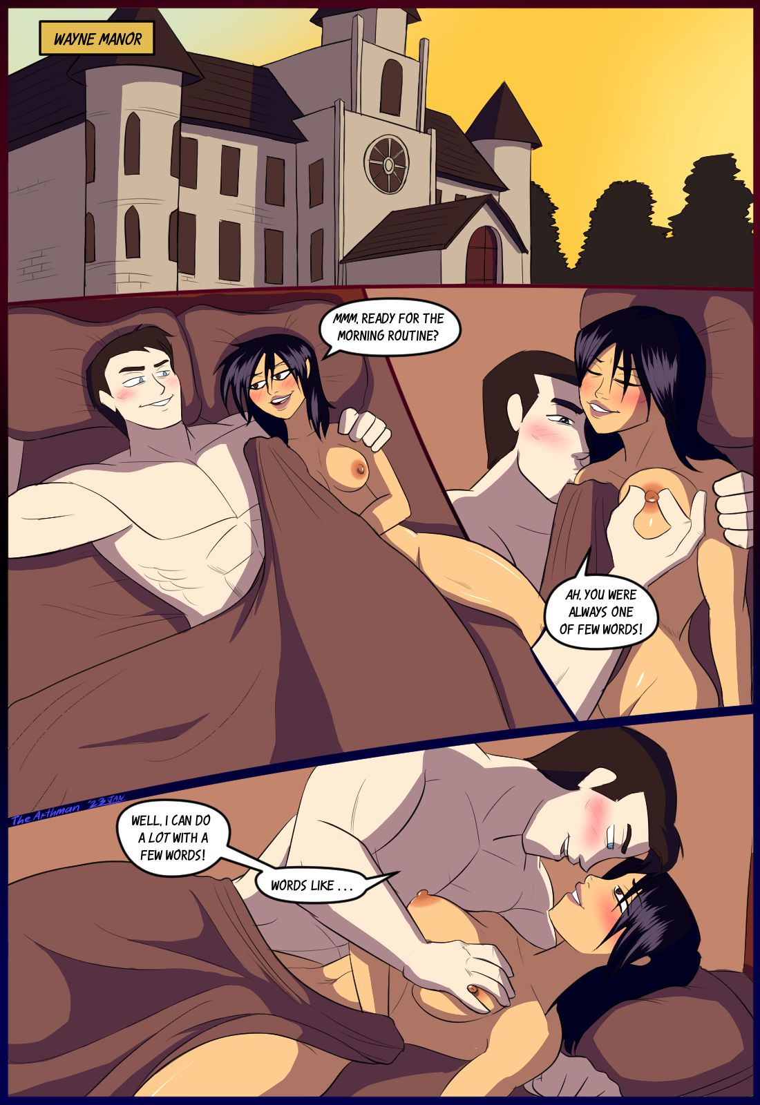Kindred Spirits (Batman) [The Arthman] 1 . Kindred Spirits  - Chapter 1 (Batman) [The Arthman] – page 15