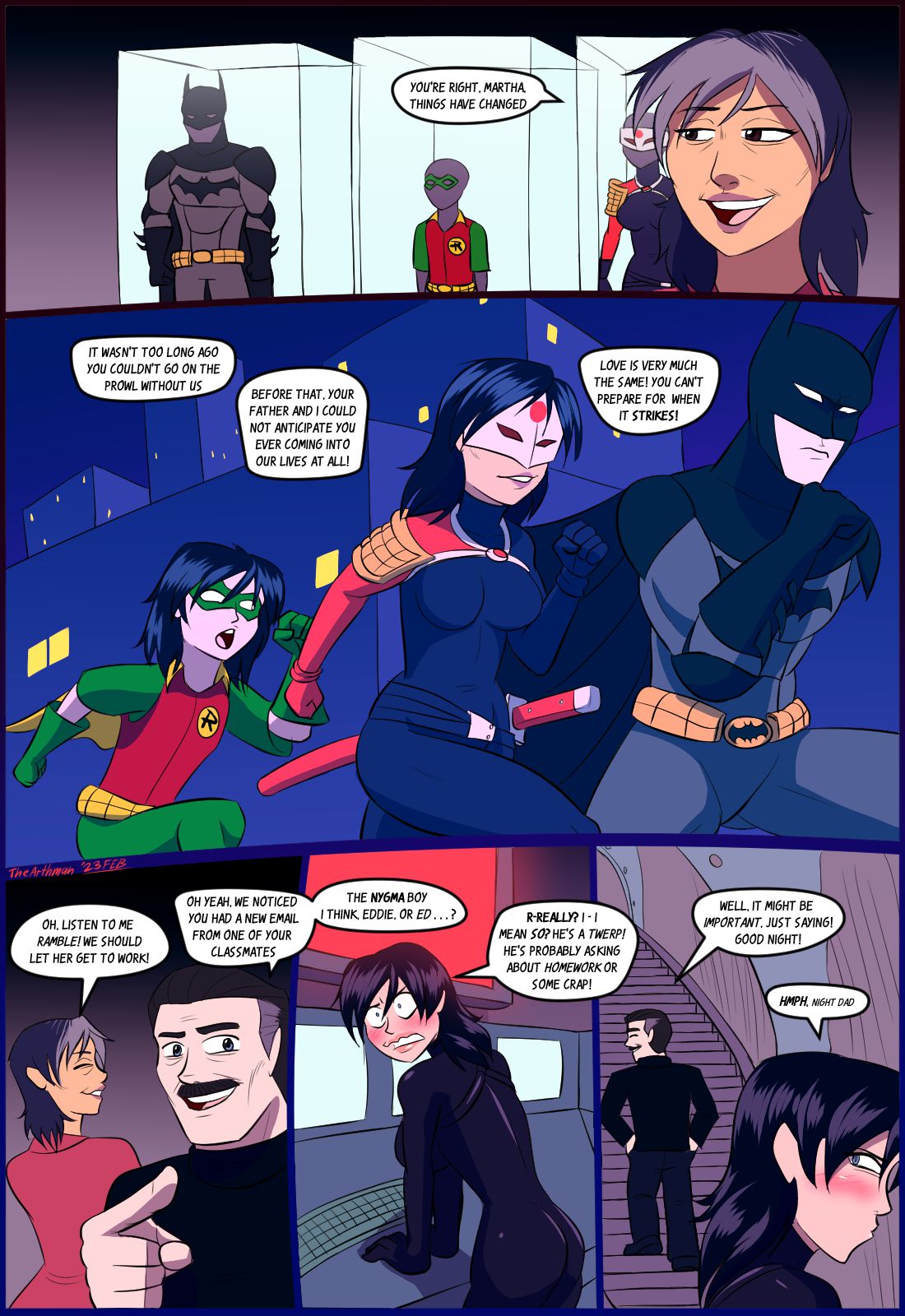 Kindred Spirits (Batman) [The Arthman] 1 . Kindred Spirits  - Chapter 1 (Batman) [The Arthman] – page 19