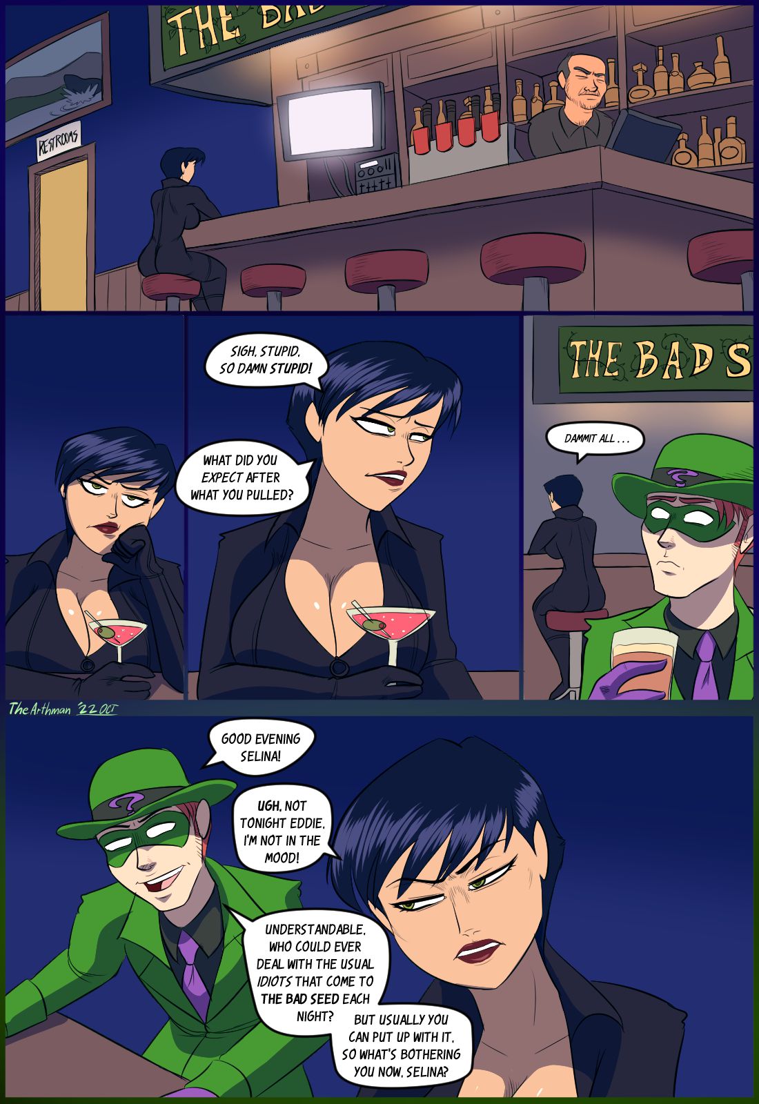 Kindred Spirits (Batman) [The Arthman] 1 . Kindred Spirits  - Chapter 1 (Batman) [The Arthman] – page 2