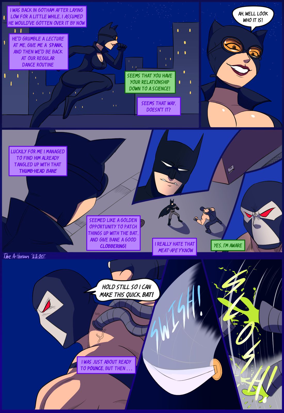 Kindred Spirits (Batman) [The Arthman] 1 . Kindred Spirits  - Chapter 1 (Batman) [The Arthman] – page 4