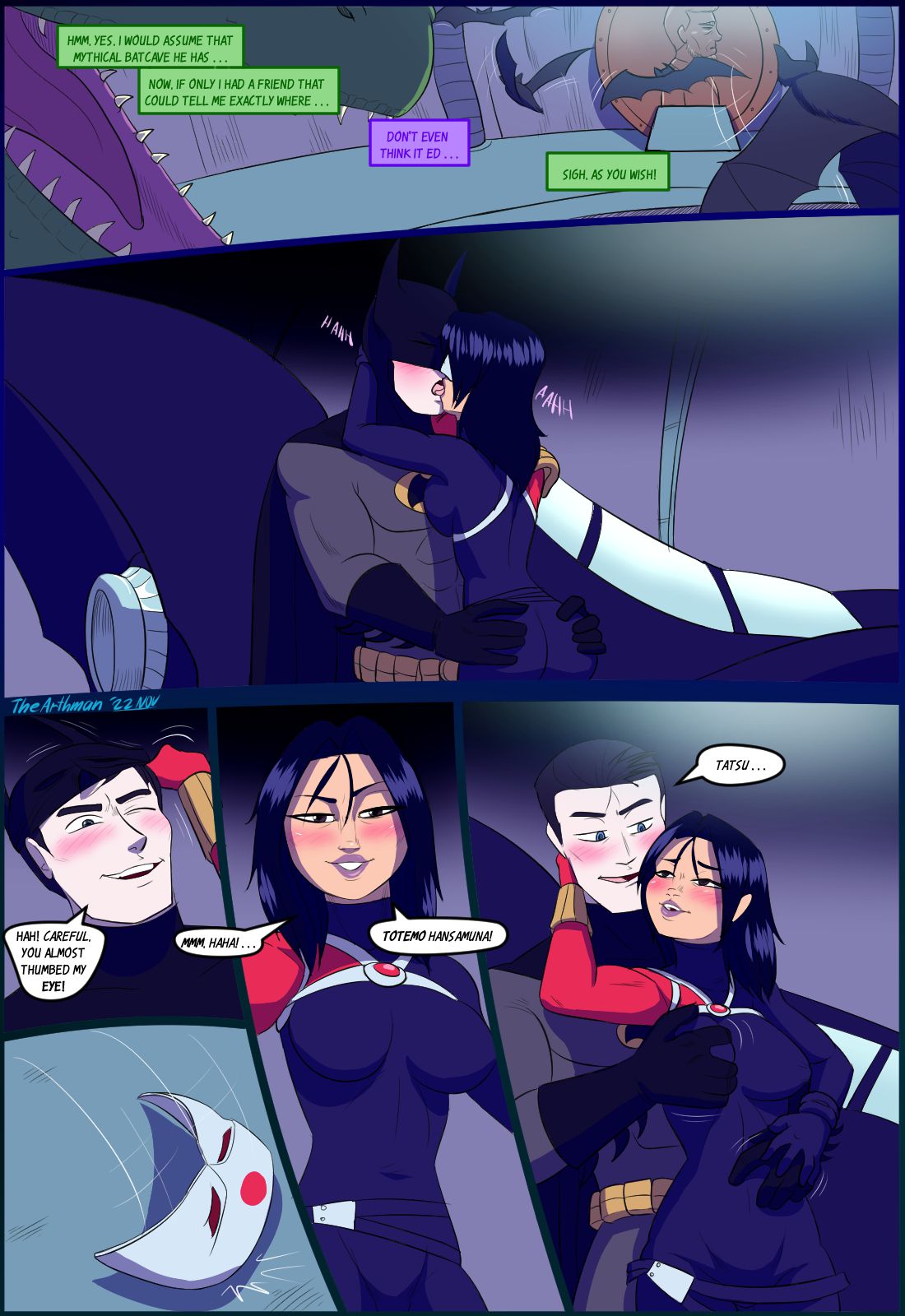 Kindred Spirits (Batman) [The Arthman] 1 . Kindred Spirits  - Chapter 1 (Batman) [The Arthman] – page 7