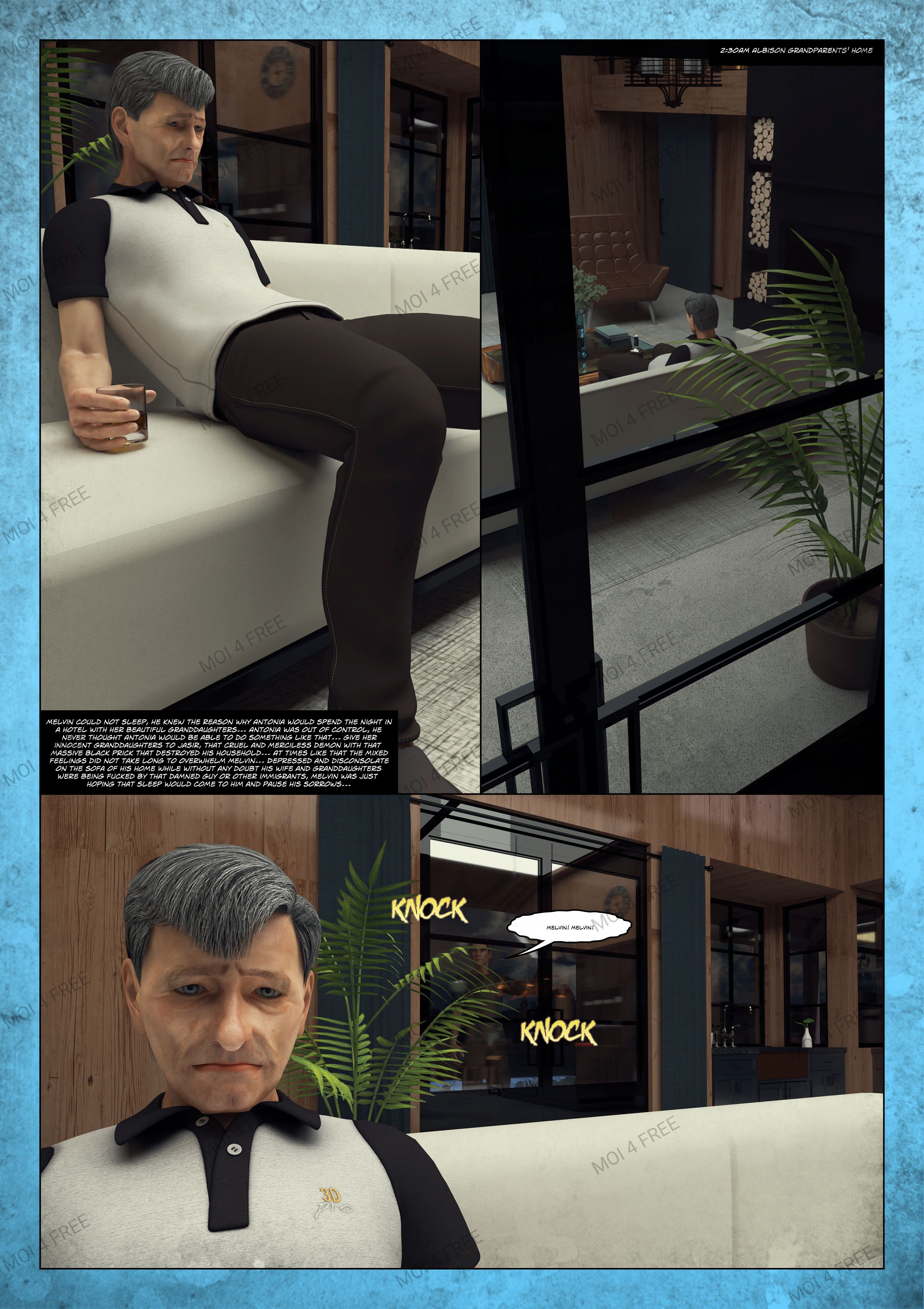 Lonely Swedish Wife [Moiarte3D] 5 . Lonely Swedish Wife - Chapter 5 [Moiarte3D] – page 44