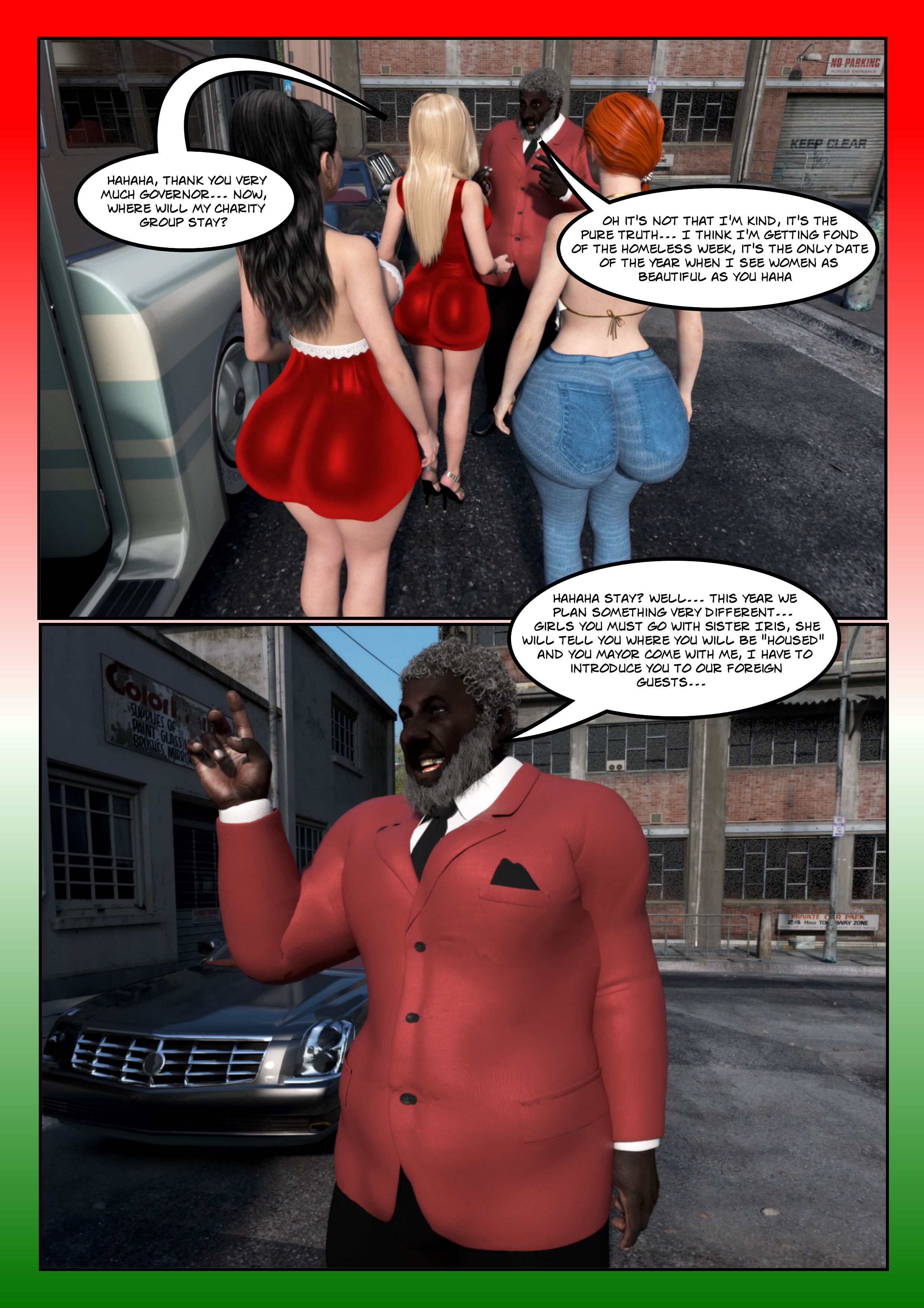 Extra Charity [Moiarte3D] 4 . Extra Charity + Christmas Interracial Special - Chapter 4 [Moiarte3D] – page 15