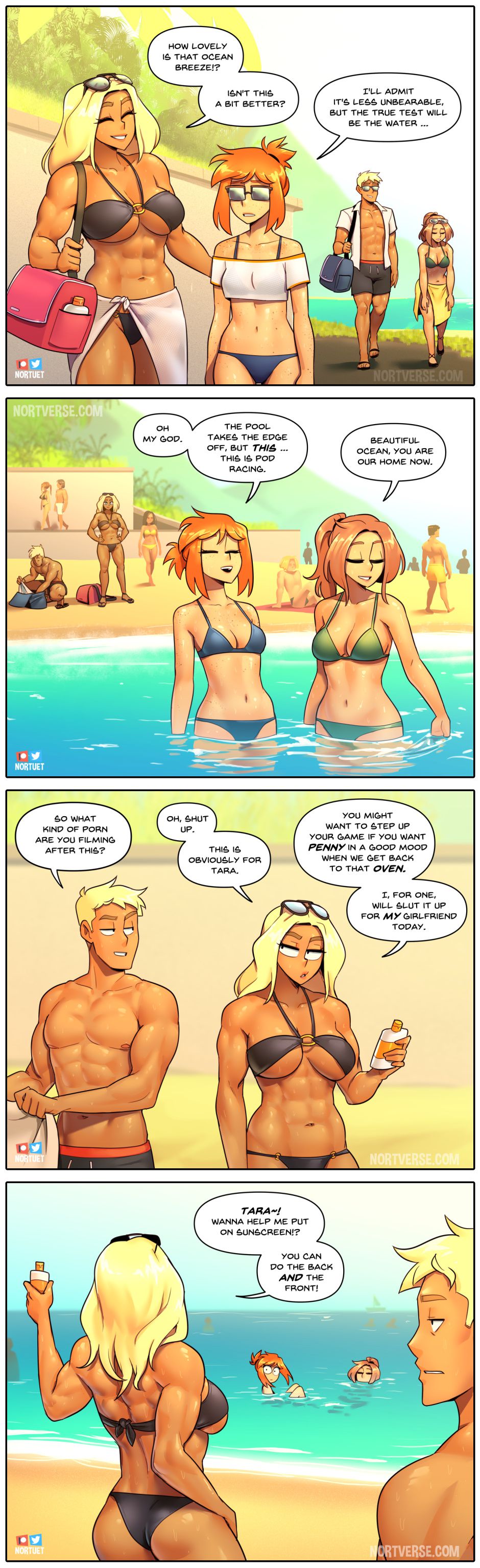 Tara & Beverly – 4koma – page 106