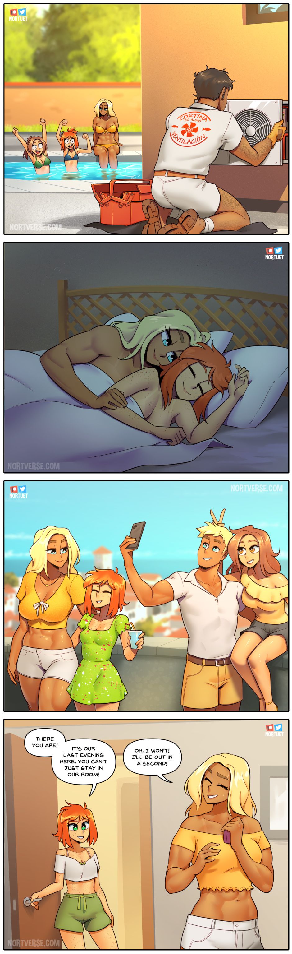Tara & Beverly – 4koma – page 109