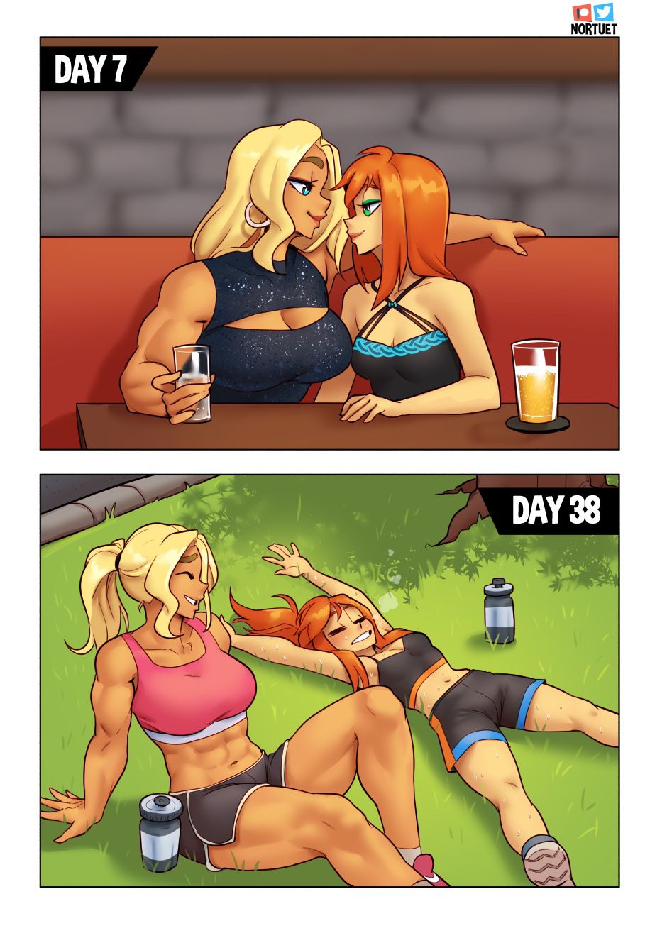 Tara & Beverly – 4koma – page 45