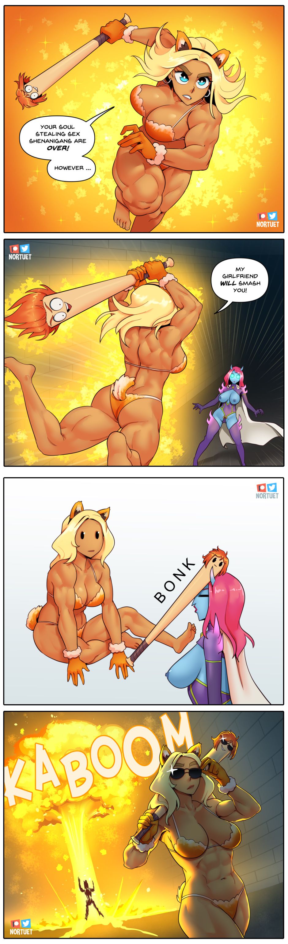 Tara & Beverly – 4koma – page 74