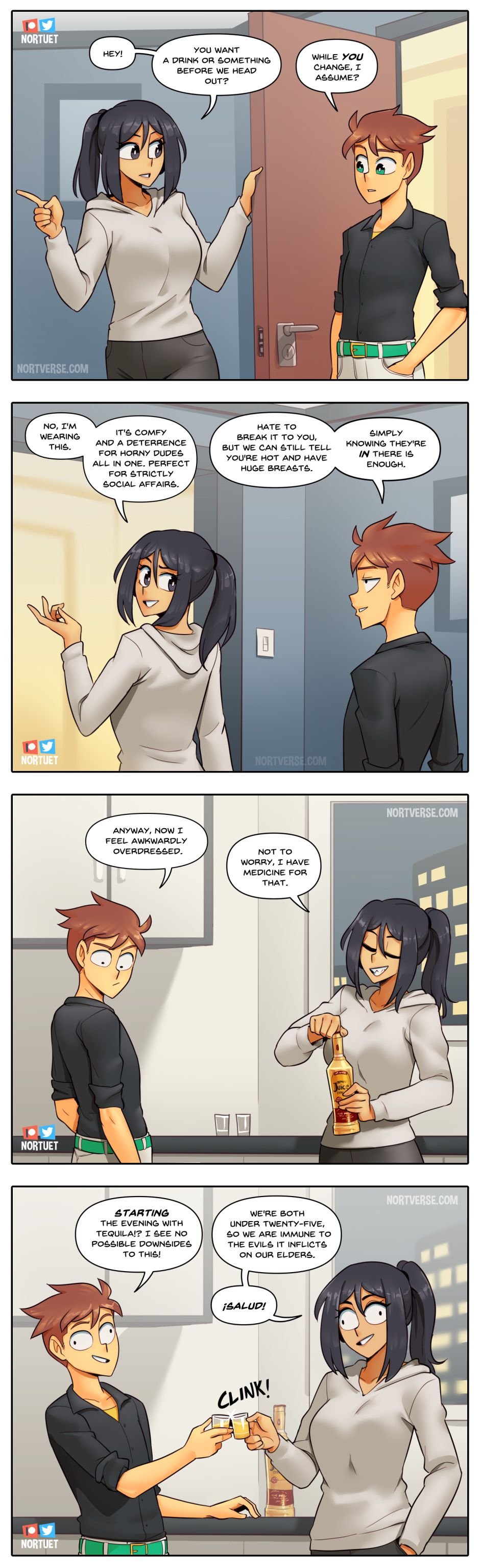 Tara & Beverly – 4koma – page 98