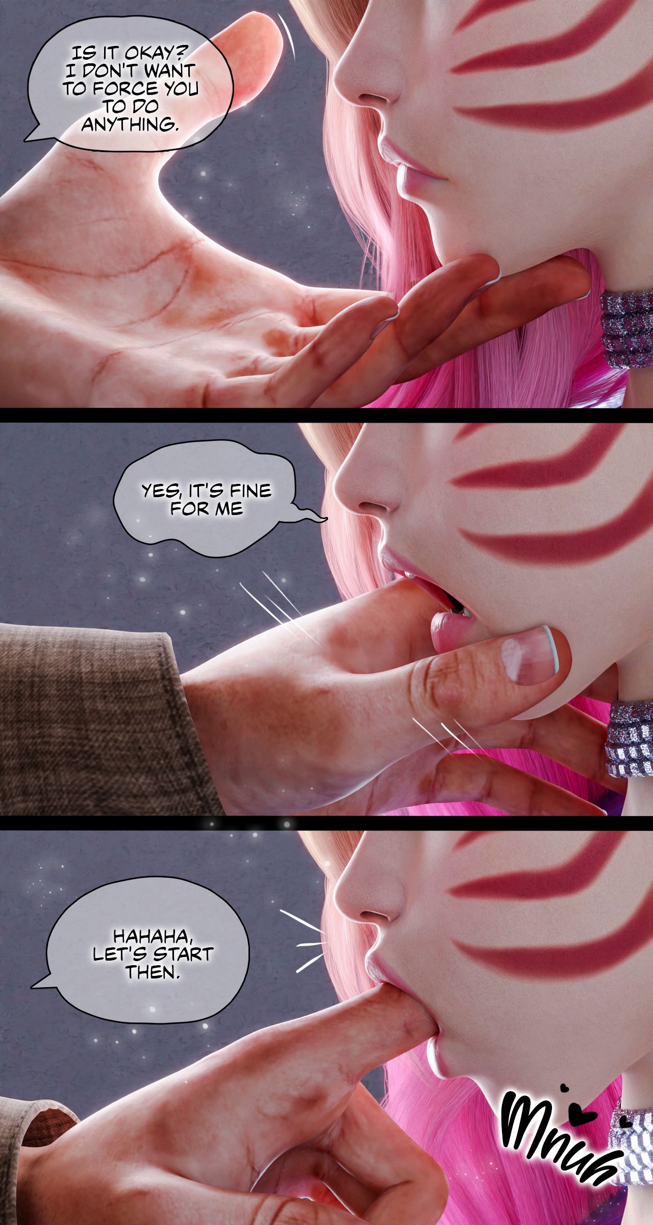 Seraphine Forbidden Love [Rose Blue 3D] 3 . Ahri Power Of Love - Chapter 3 [Rose Blue 3D] – page 18