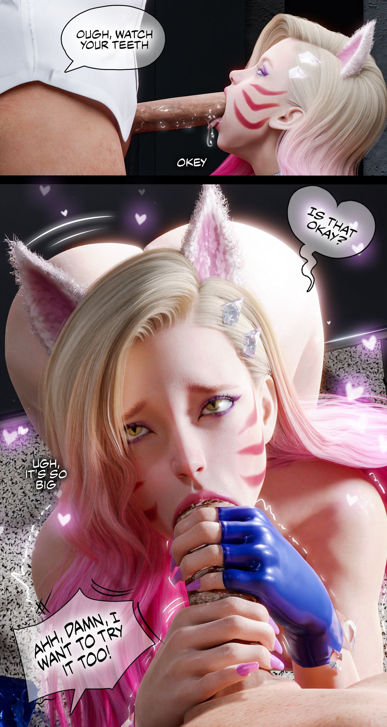 Seraphine Forbidden Love [Rose Blue 3D] 3 . Ahri Power Of Love - Chapter 3 [Rose Blue 3D] – page 30