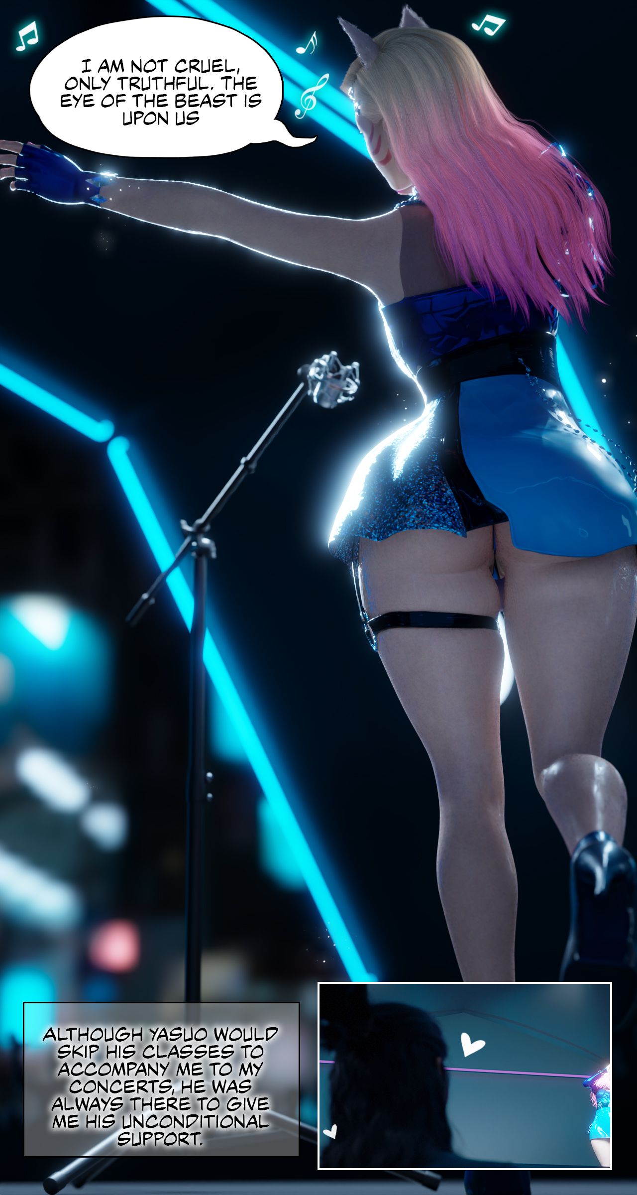 Seraphine Forbidden Love [Rose Blue 3D] 3 . Ahri Power Of Love - Chapter 3 [Rose Blue 3D] – page 6