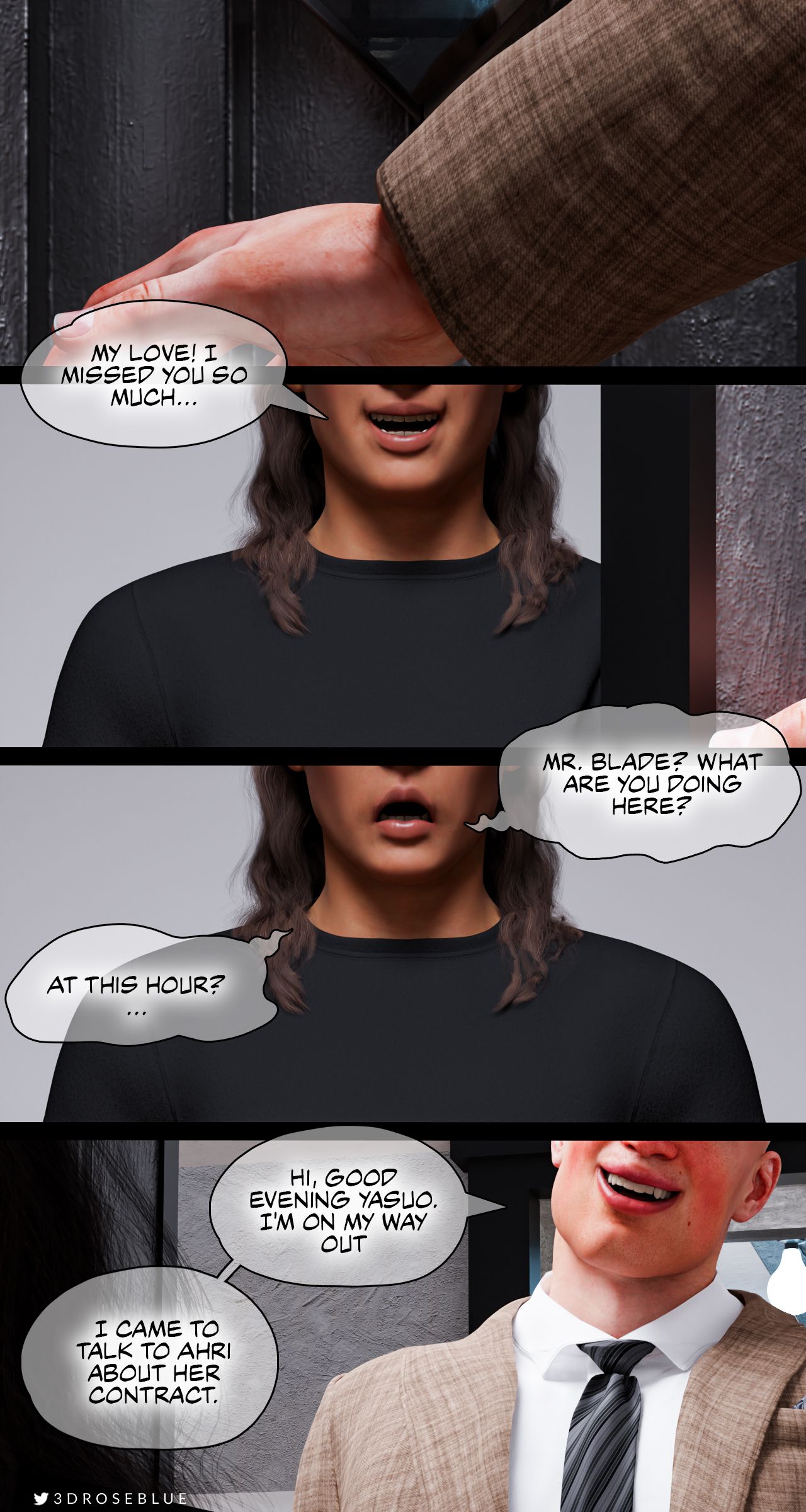 Seraphine Forbidden Love [Rose Blue 3D] 3 . Ahri Power Of Love - Chapter 3 [Rose Blue 3D] – page 62