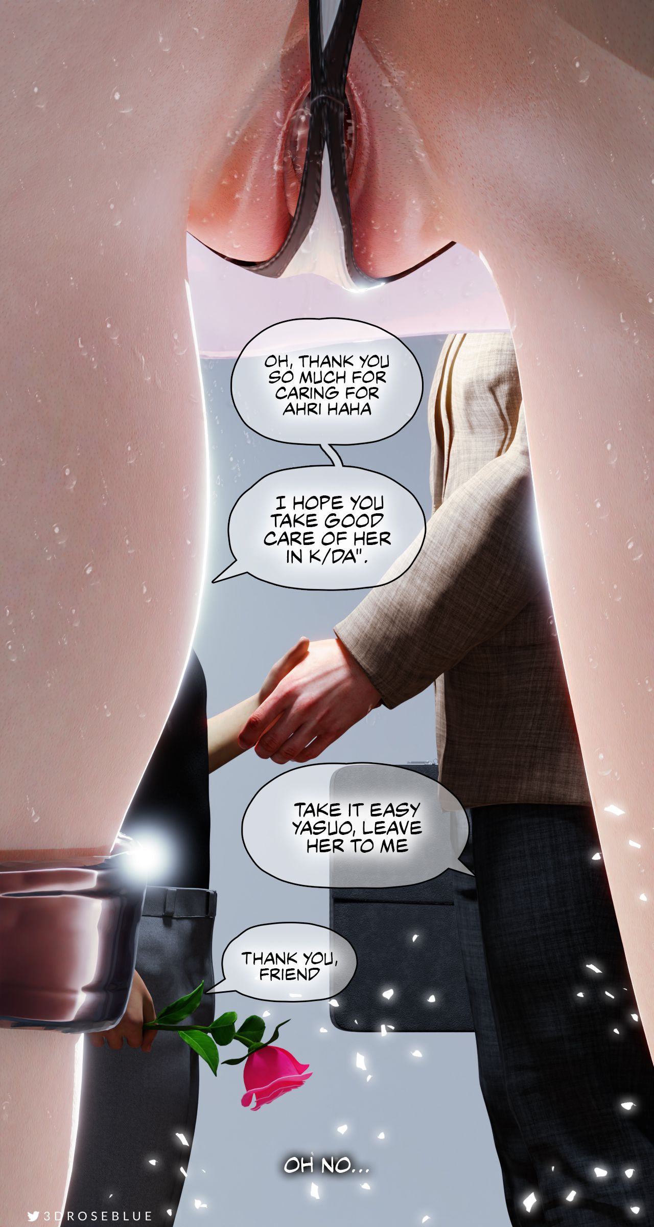 Seraphine Forbidden Love [Rose Blue 3D] 3 . Ahri Power Of Love - Chapter 3 [Rose Blue 3D] – page 64