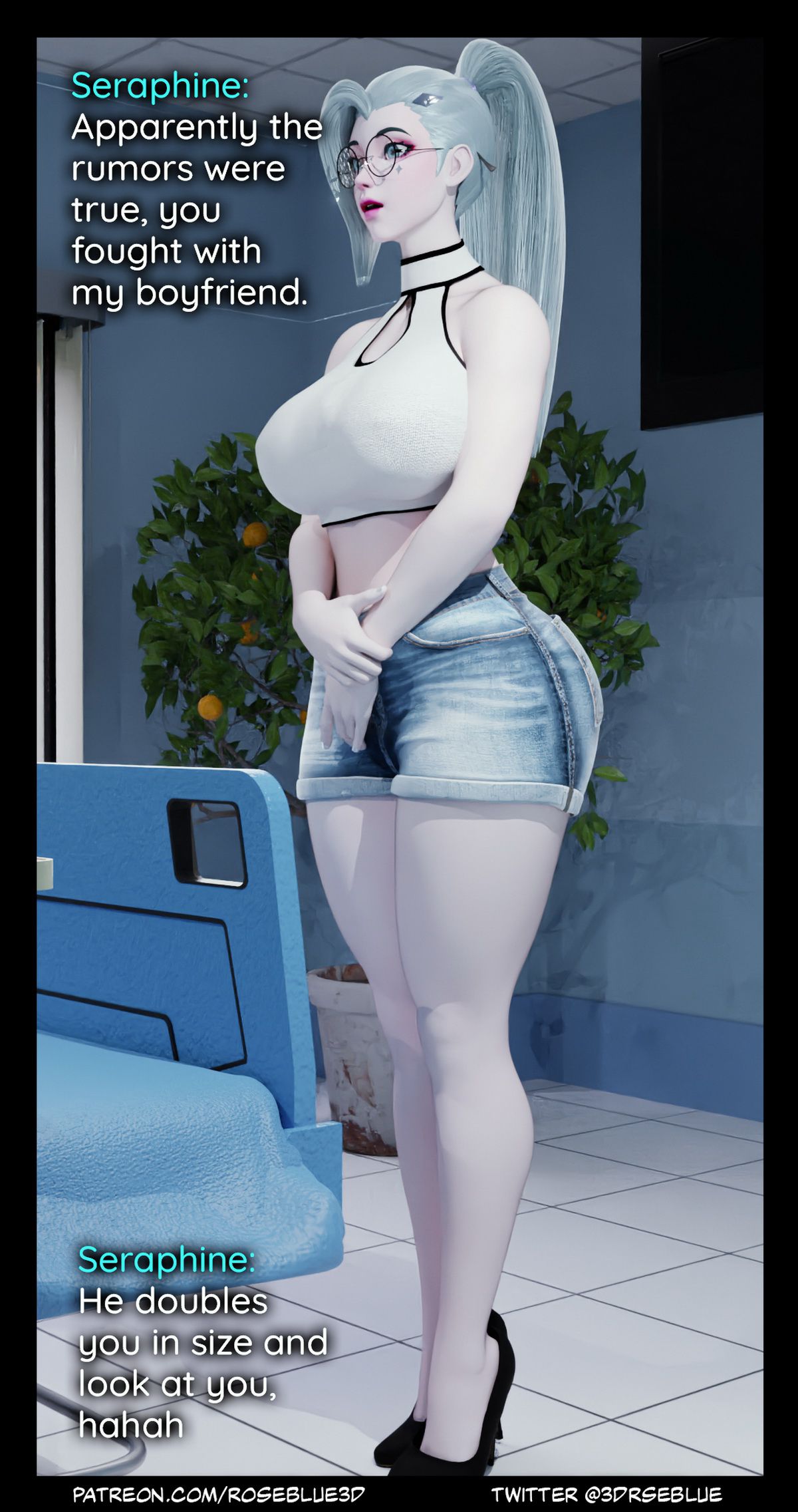 Seraphine Forbidden Love [Rose Blue 3D] 2 . Seraphine Forbidden Love - Chapter 2  [Rose Blue 3D] – page 5