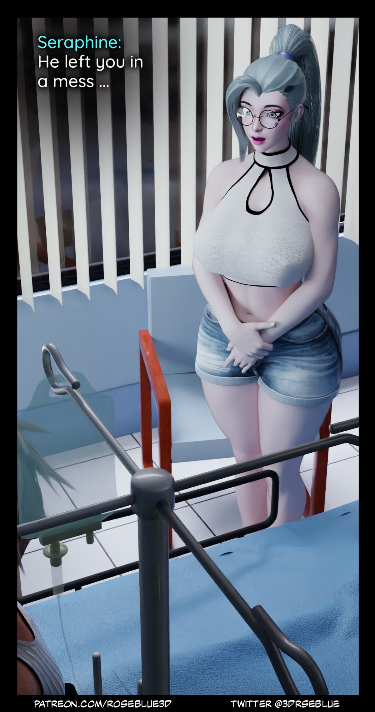 Seraphine Forbidden Love [Rose Blue 3D] 2 . Seraphine Forbidden Love - Chapter 2  [Rose Blue 3D] – page 6