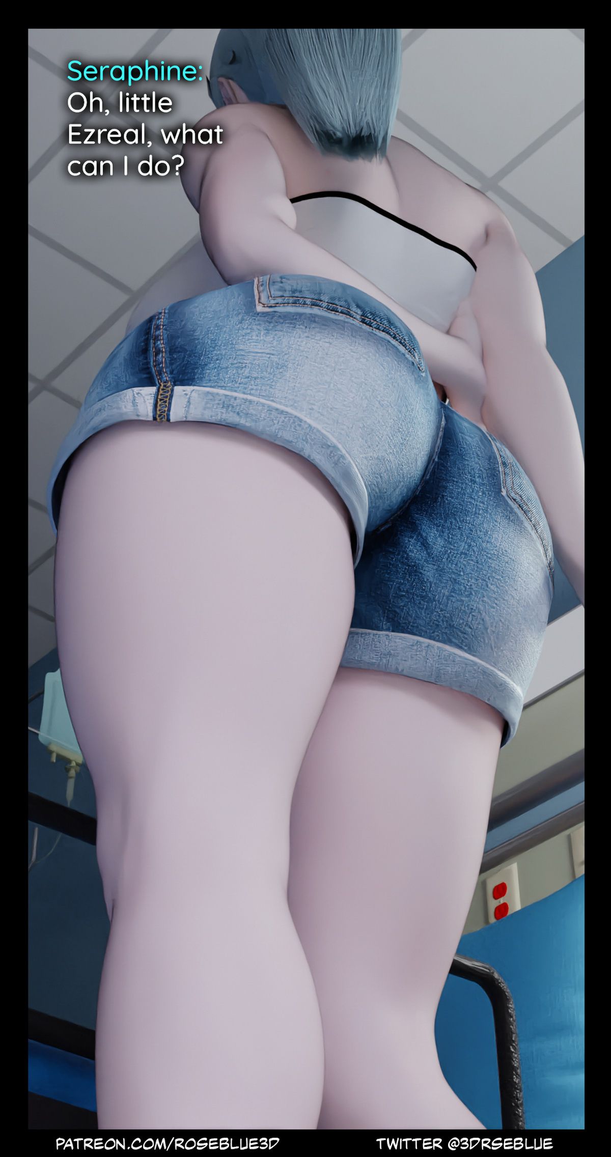Seraphine Forbidden Love [Rose Blue 3D] 2 . Seraphine Forbidden Love - Chapter 2  [Rose Blue 3D] – page 8