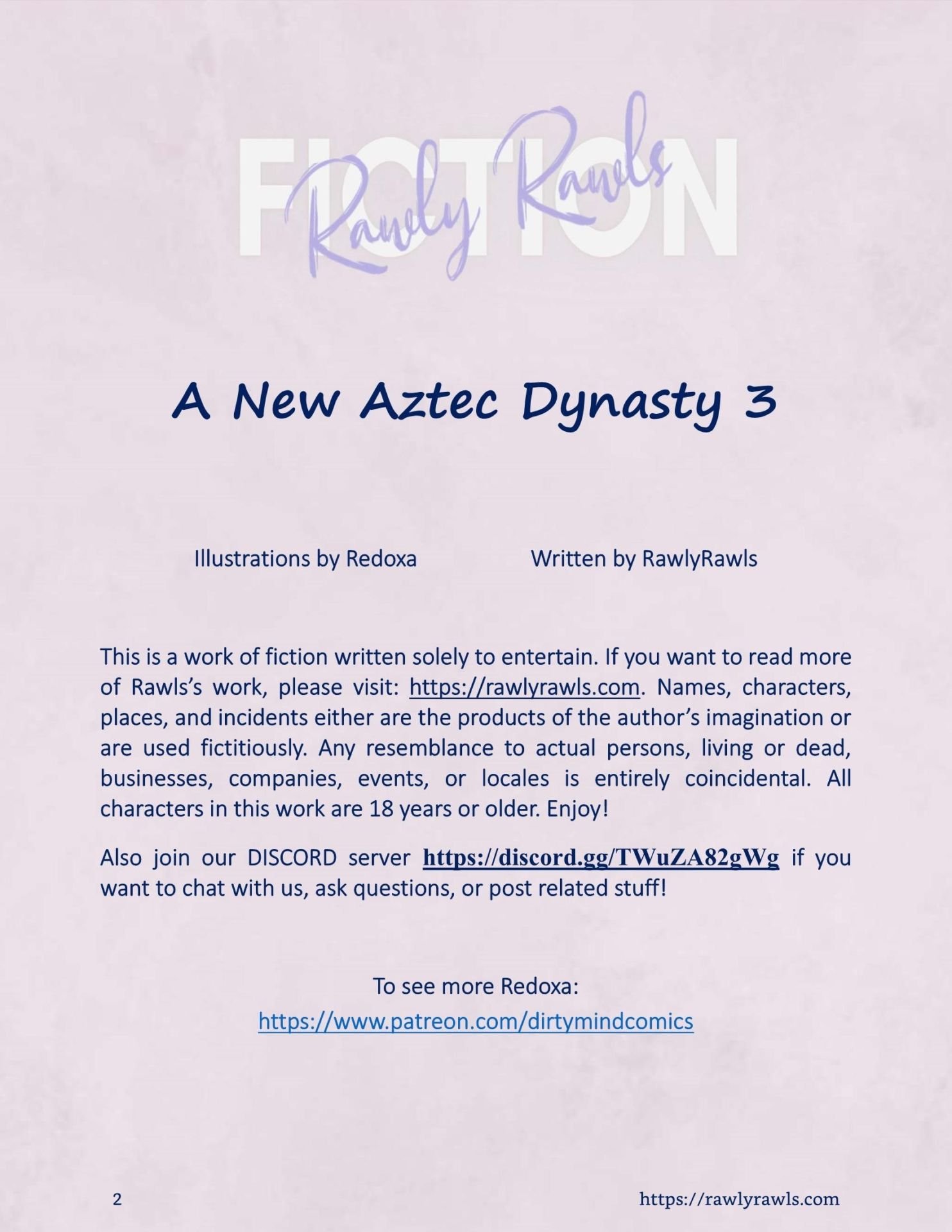 A New Aztec Dynasty [Redoxa , RawlyRawls] 3 . A New Aztec Dynasty - Chapter 3 [Redoxa , RawlyRawls] – page 2