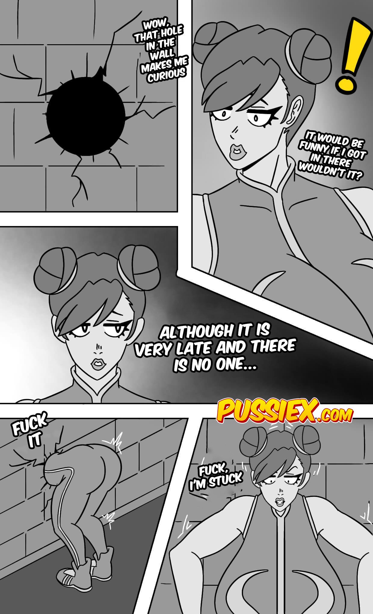 The Chun Li’s Hole [PussieX , AnthonyDrawing] 1 . The Chun Li’s Hole - Chapter 1 [PussieX , AnthonyDrawing] – page 2