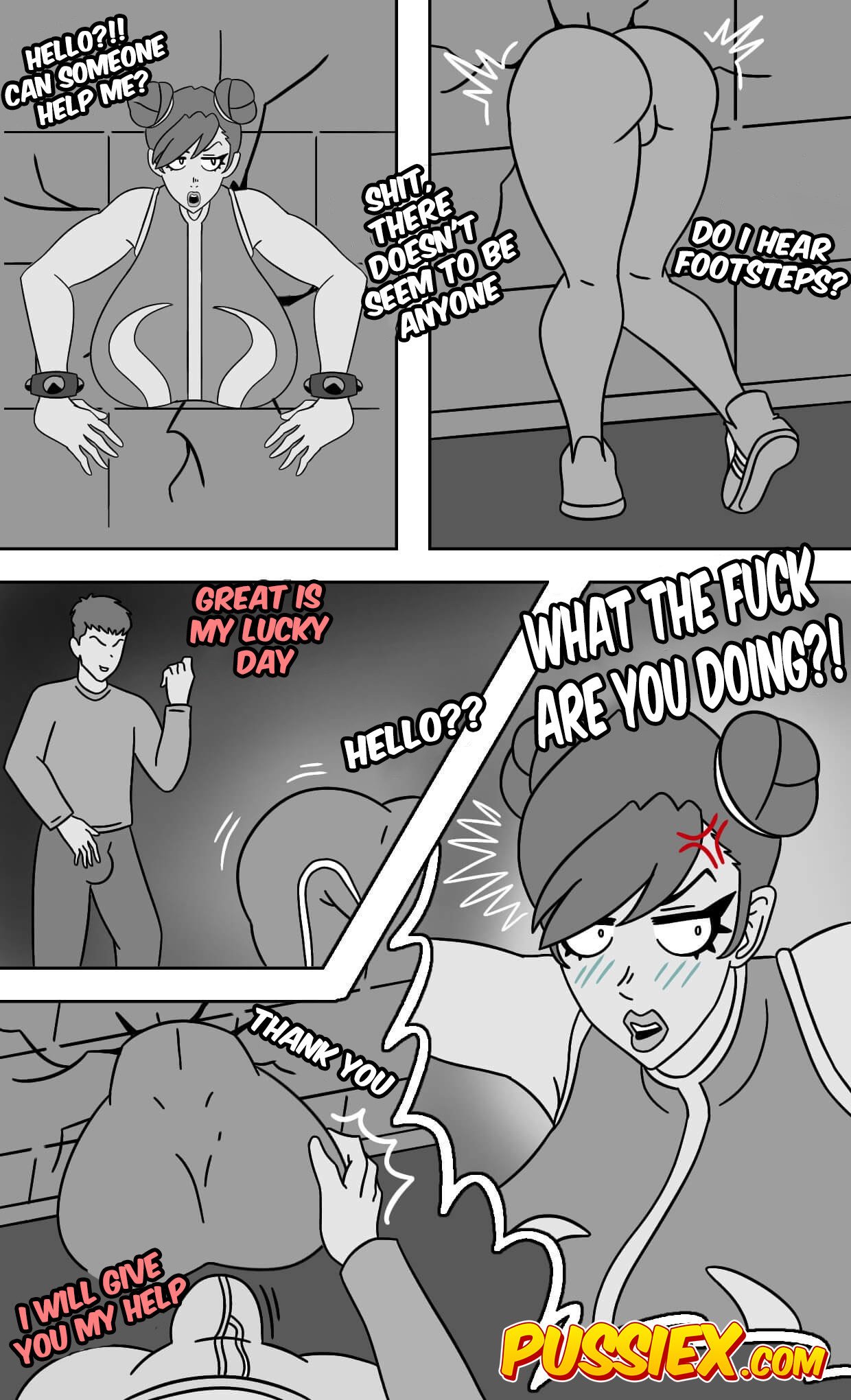 The Chun Li’s Hole [PussieX , AnthonyDrawing] 1 . The Chun Li’s Hole - Chapter 1 [PussieX , AnthonyDrawing] – page 3