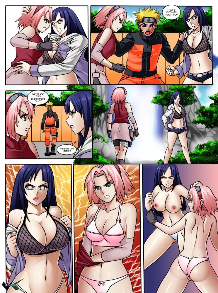 Kunoichi Showdown (Naruto) [JadenKaiba] 1 . Kunoichi Showdown - Chapter 1 (Naruto) [JadenKaiba] – page 1