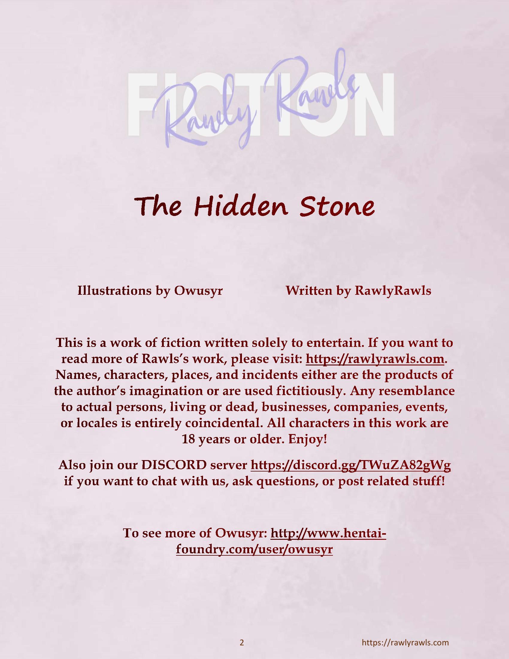 The Hidden Stone [Owusyr , RawlyRawls] 1 . The Hidden Stone - Chapter 1 [Owusyr , RawlyRawls] – page 2