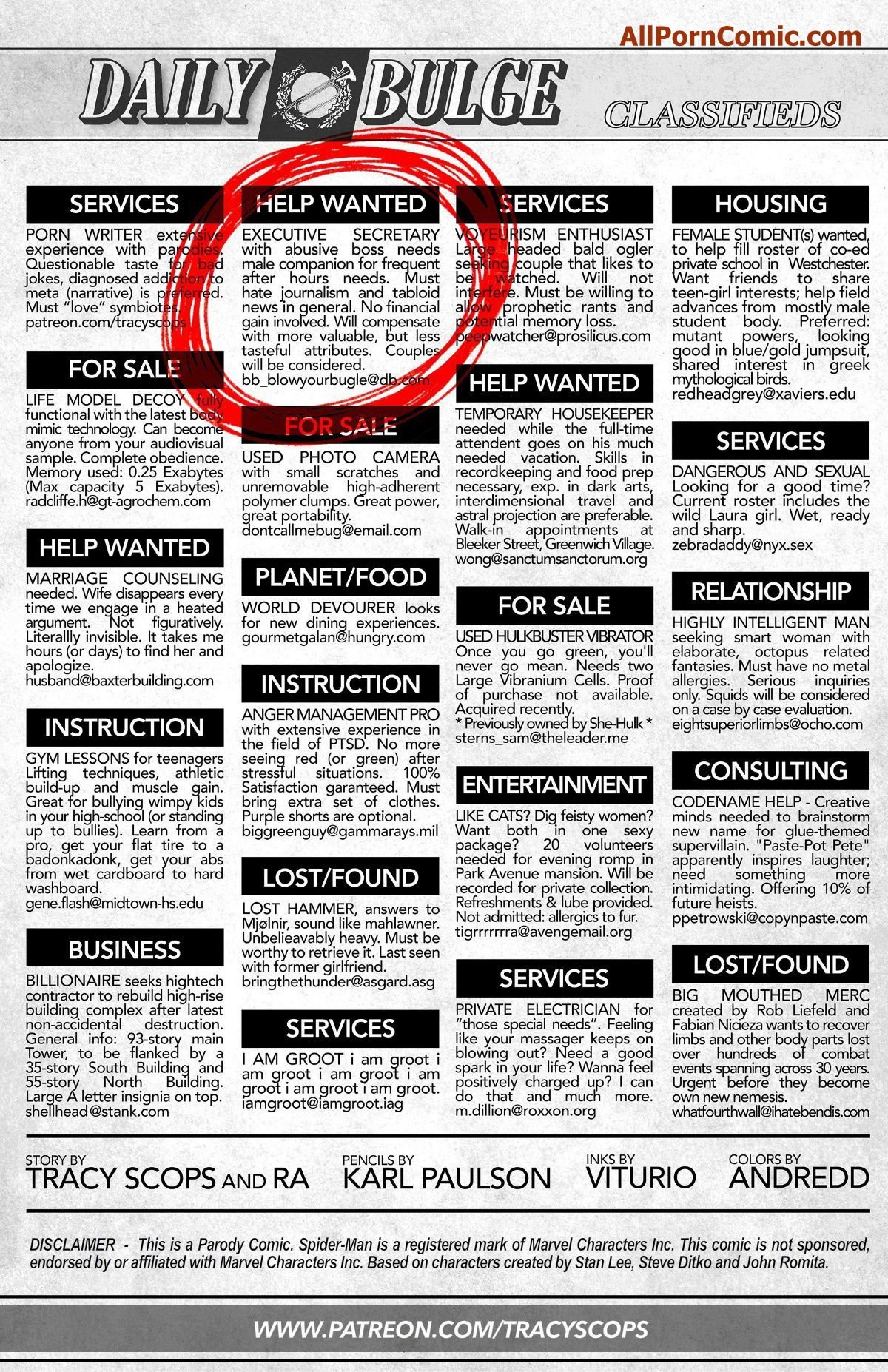 Daily Bulge (Spider-Man) [Tracy Scops] 1 . Daily Bulge - Chapter 1 (Spider-Man) [Tracy Scops] – page 2