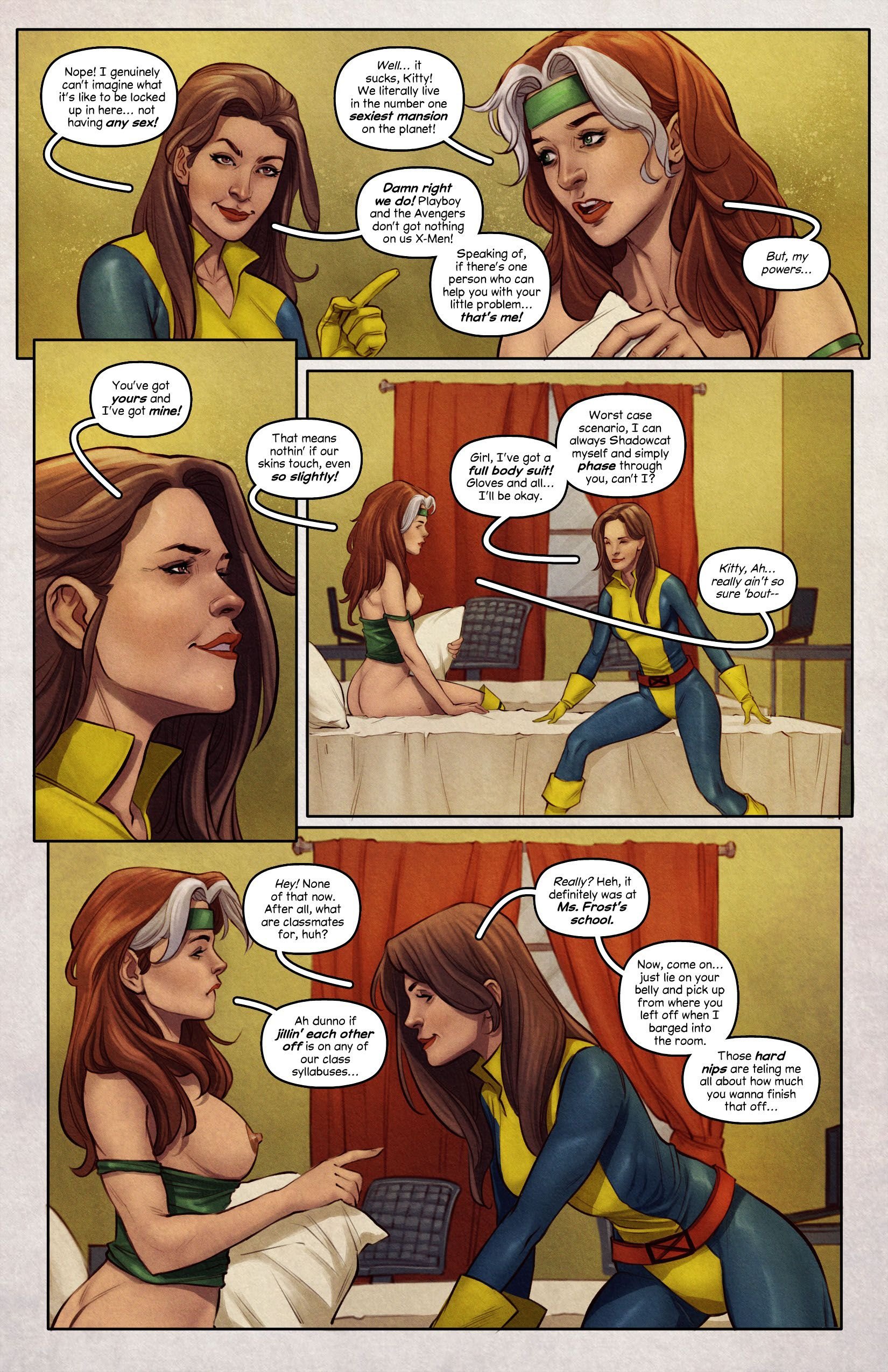 Secret Tales Of The X-Mansion – Intangible Touch (X-Men) [Tracy Scops] 1 . Secret Tales Of The X-Mansion - Intangible Touch - Chapter 1 (X-Men) [Tracy Scops] – page 4