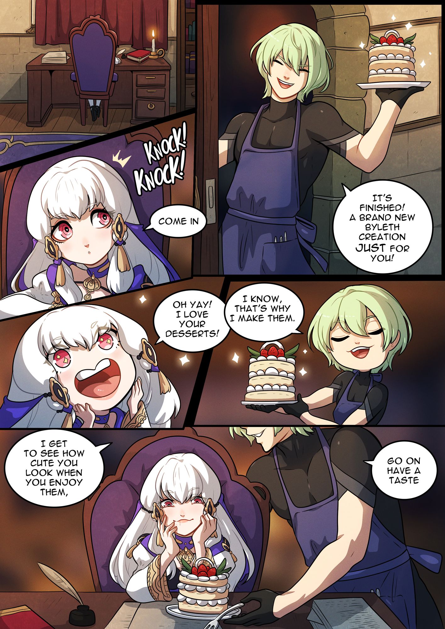 S: Lysithea (Fire Emblem Three Houses) [Kinkymation] 1 . S: Lysithea - Chapter 1 (Fire Emblem Three Houses) [Kinkymation] – page 3