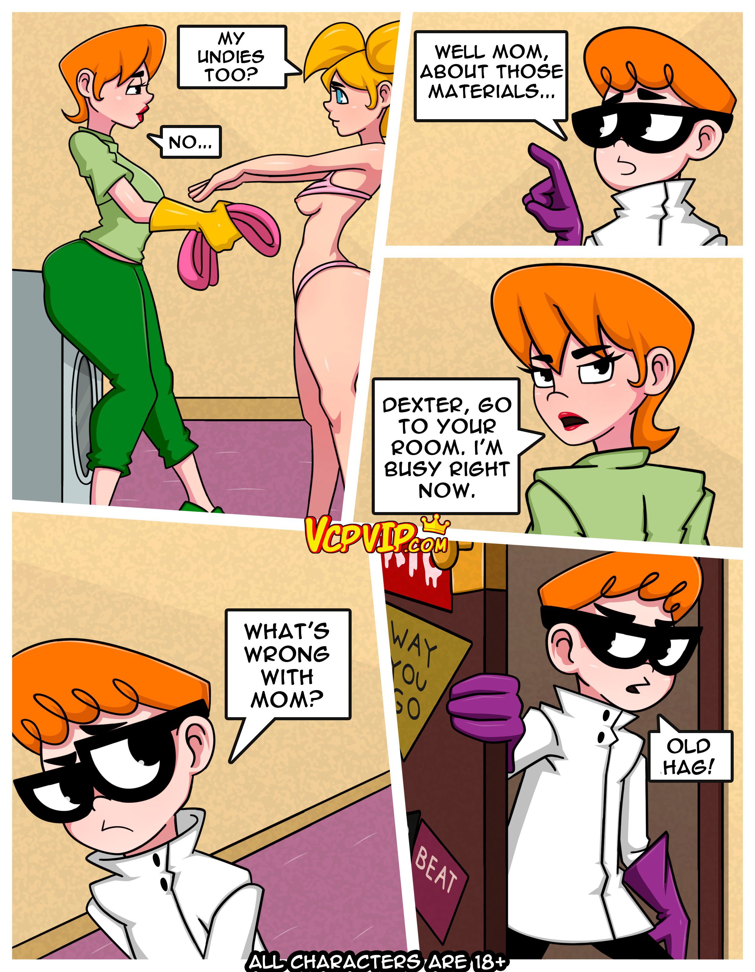 Mom Out Of Control (Dexter’s Laboratory) [Eba Comix] 1 . Mom Out Of Control - Chapter 1 (Dexter's Laboratory) [Eba Comix] – page 5