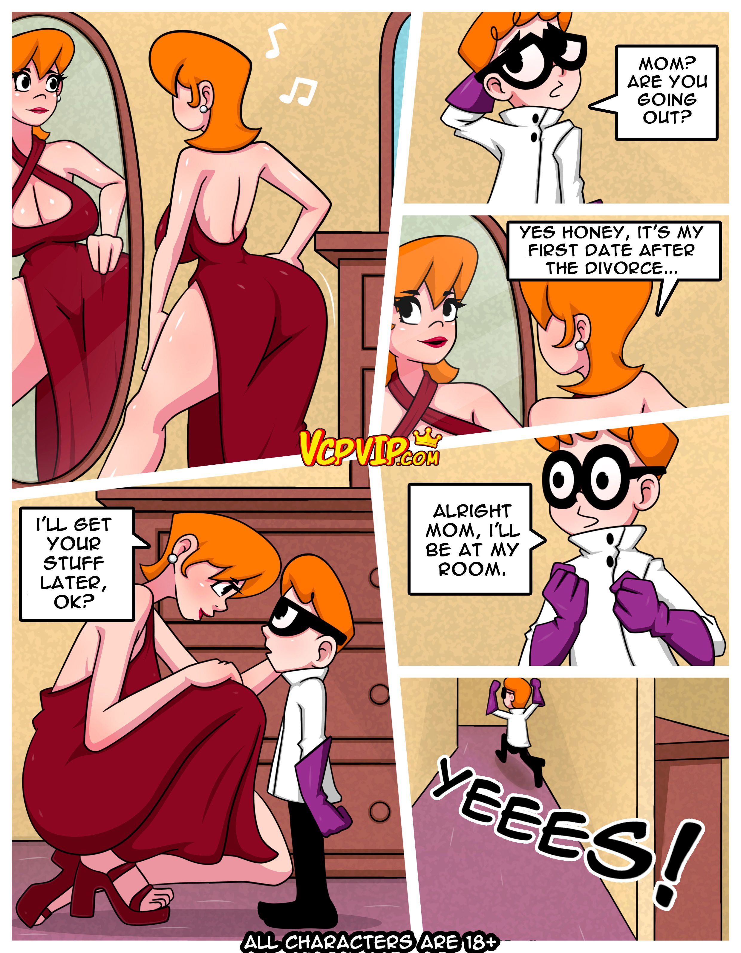 Mom Out Of Control (Dexter’s Laboratory) [Eba Comix] 1 . Mom Out Of Control - Chapter 1 (Dexter's Laboratory) [Eba Comix] – page 6