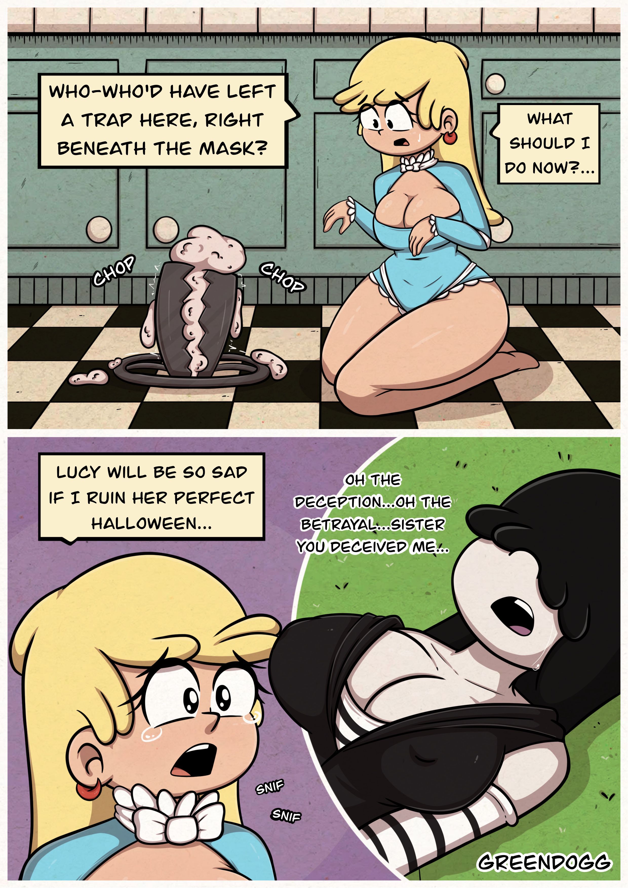 The Lewd Halloween (The Loud House) [GreenDogg] 1 . The Lewd Halloween - Chapter 1 (The Loud House) [GreenDogg] – page 4