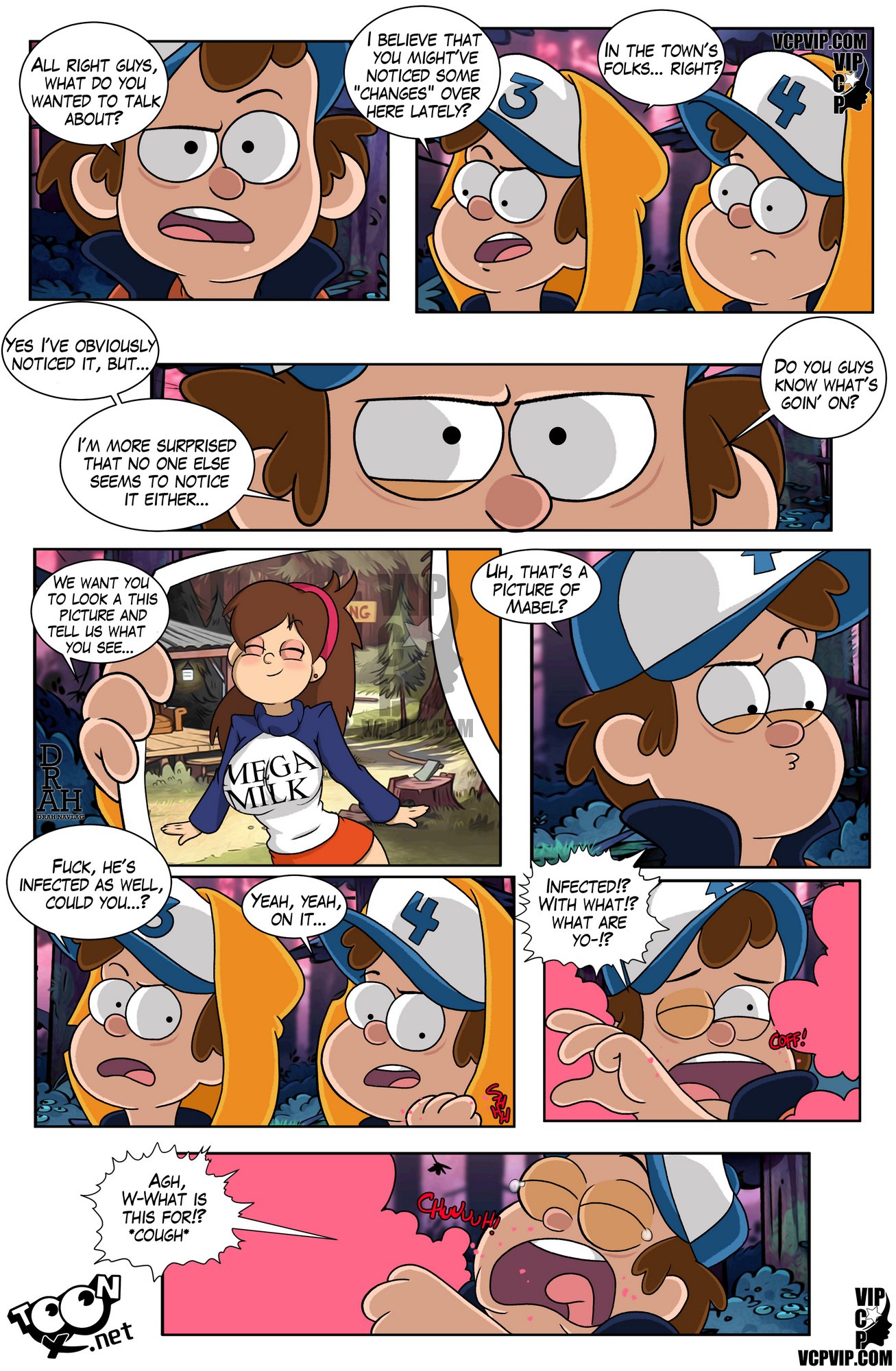 A Summer Of Pleasure (Gravity Falls) [Drah Navlag] 5 . A Summer Of Pleasure - Chapter 5 (Gravity Falls) [Drah Navlag] – page 4