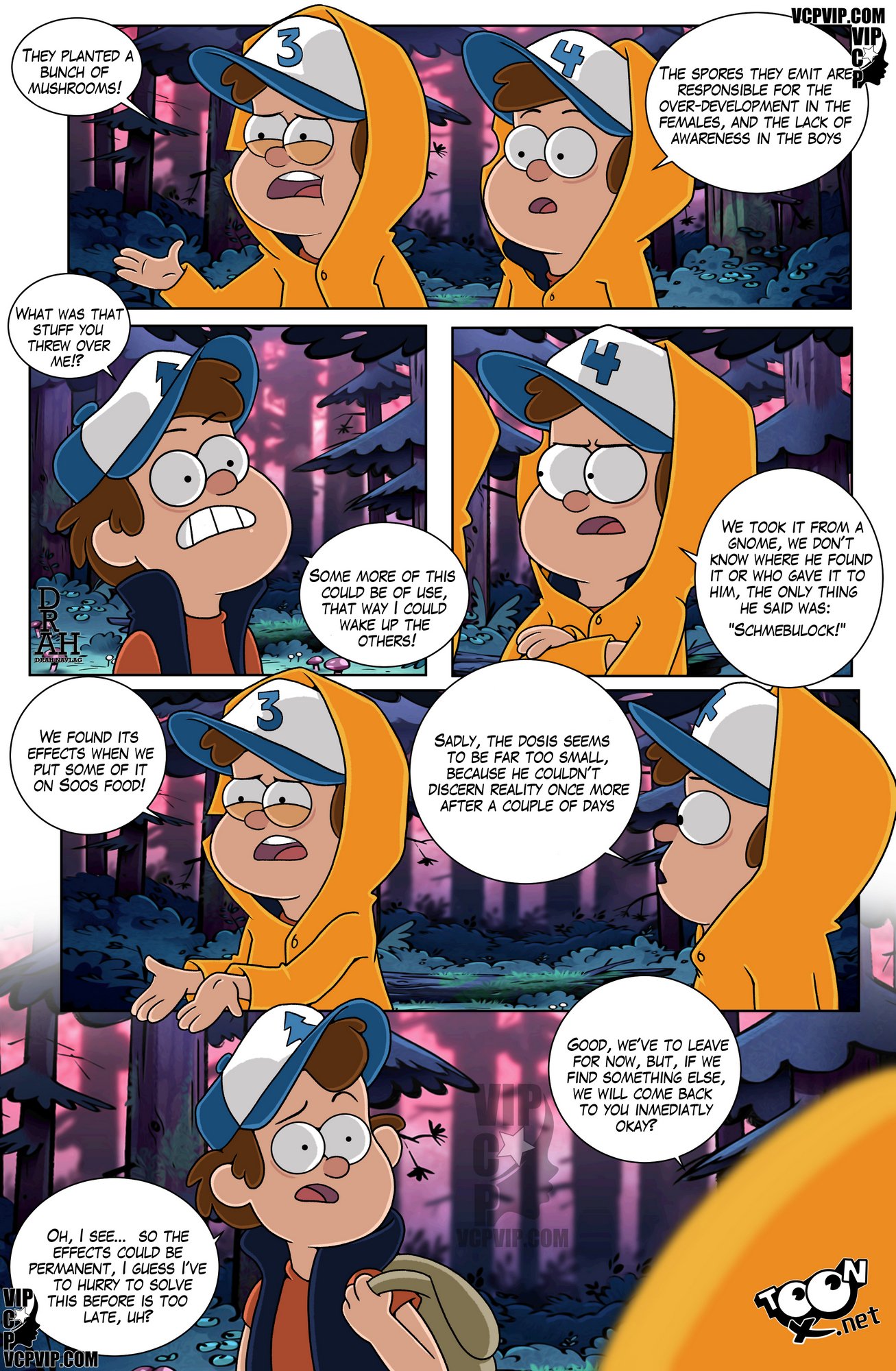 A Summer Of Pleasure (Gravity Falls) [Drah Navlag] 5 . A Summer Of Pleasure - Chapter 5 (Gravity Falls) [Drah Navlag] – page 6