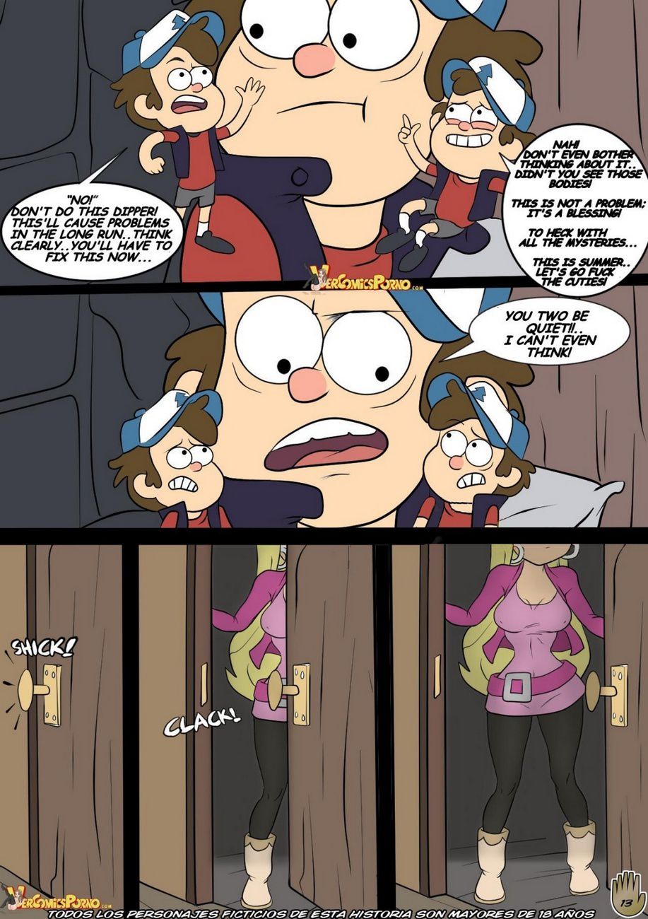 A Summer Of Pleasure (Gravity Falls) [Drah Navlag] 1 . A Summer Of Pleasure - Chapter 1 (Gravity Falls) [Drah Navlag] – page 14