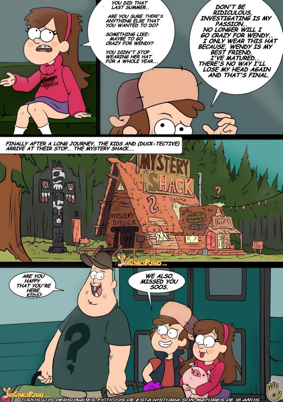 A Summer Of Pleasure (Gravity Falls) [Drah Navlag] 1 . A Summer Of Pleasure - Chapter 1 (Gravity Falls) [Drah Navlag] – page 4
